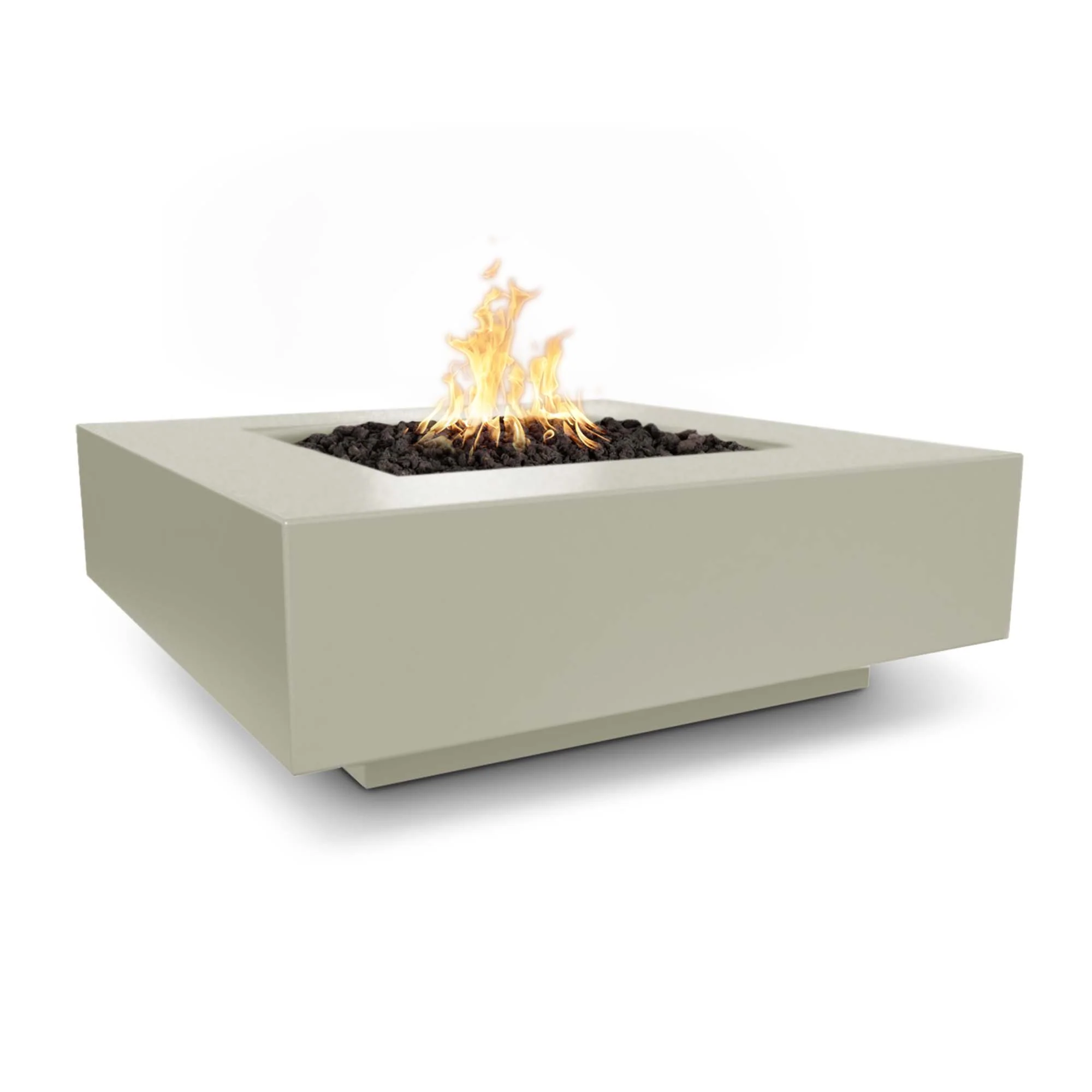 The Outdoor Plus 36" Cabo Square Fire Pit | GFRC Concrete