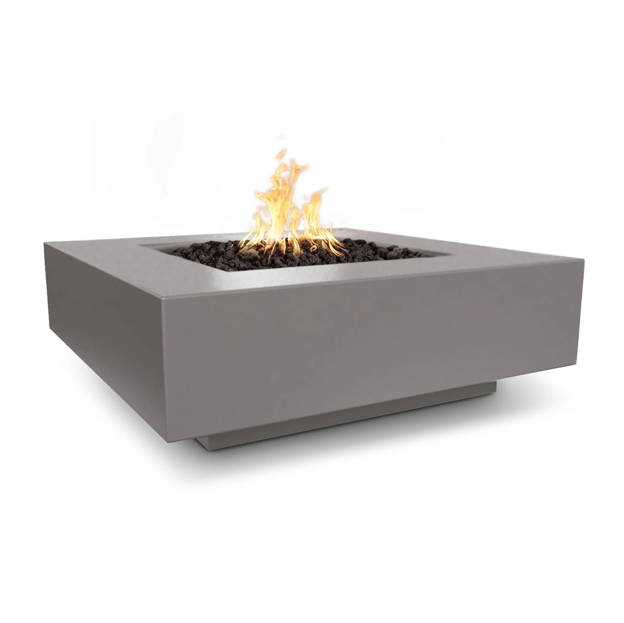 The Outdoor Plus 36" Cabo Square Fire Pit | GFRC Concrete - Image 4
