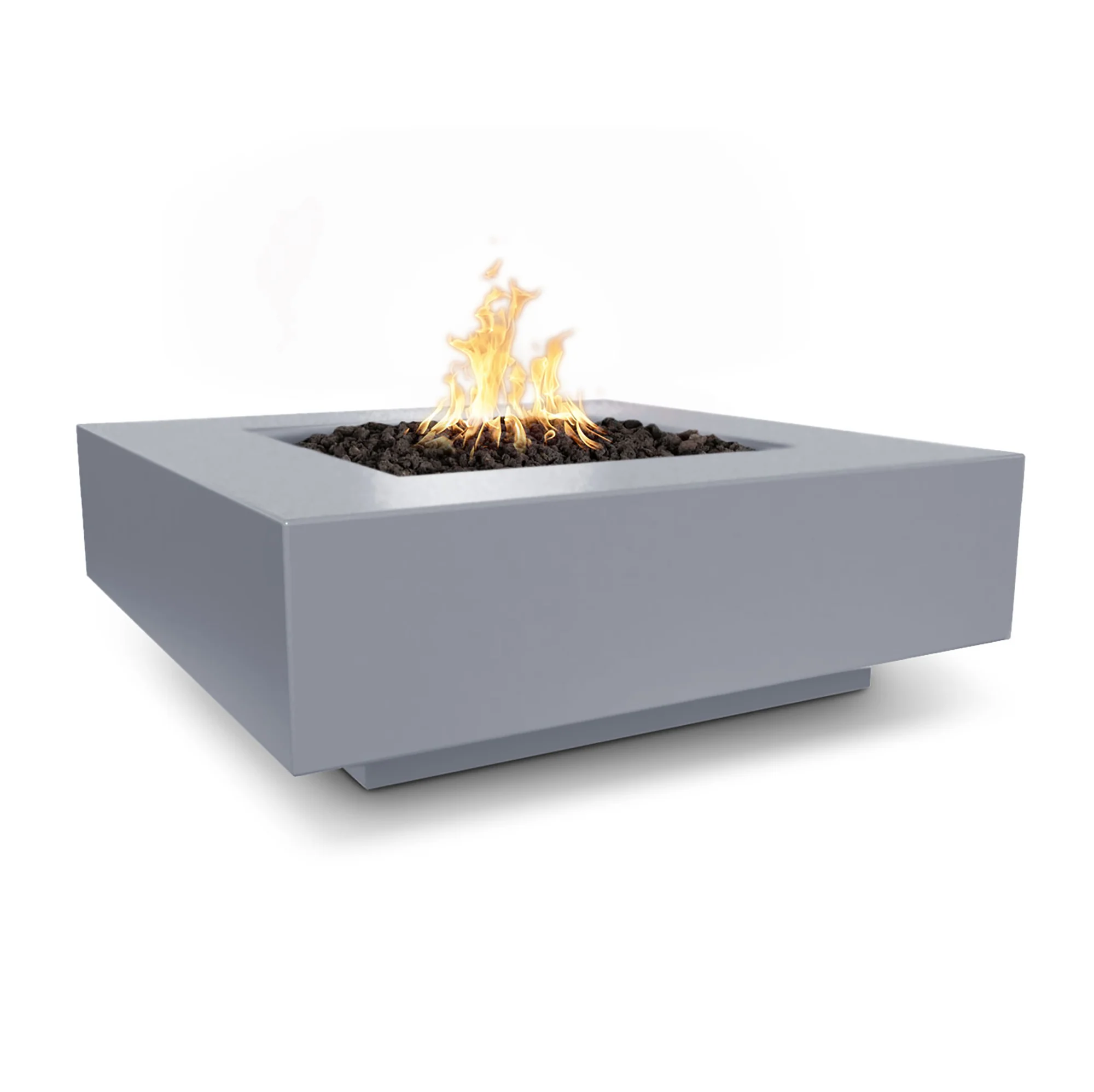 The Outdoor Plus 36" Cabo Square Fire Pit | GFRC Concrete - Image 6