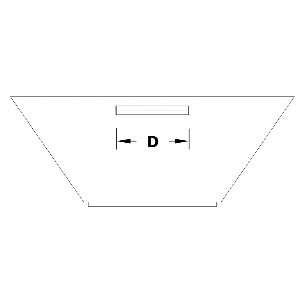 The Outdoor Plus 36" Cazo Powder Coated Planter & Water Bowl - Image 9