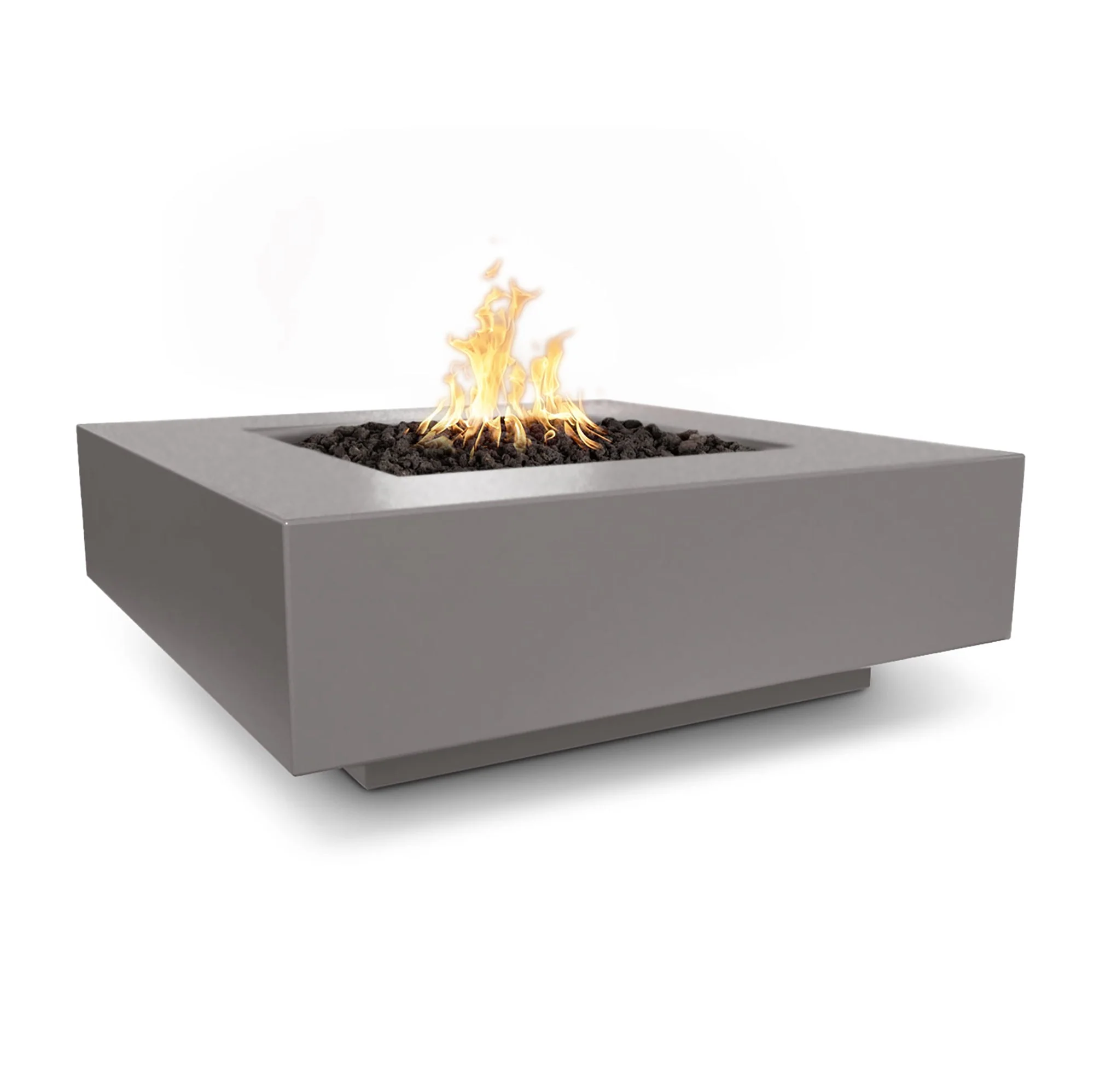 The Outdoor Plus 48" Cabo Square Fire Pit | GFRC Concrete - Image 4