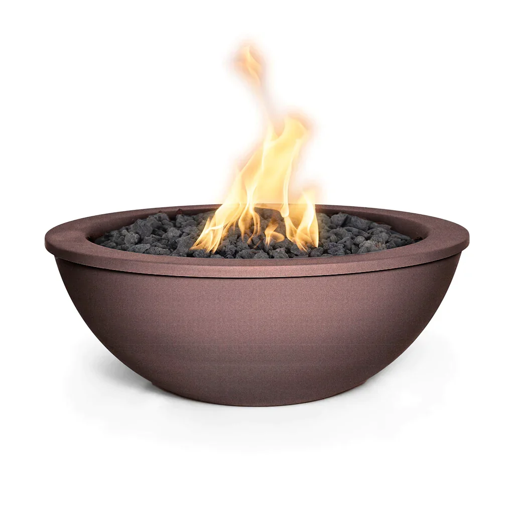 The Outdoor Plus 48" Sedona Metal Powder Coated Fire Bowl | Match Lit - Image 4