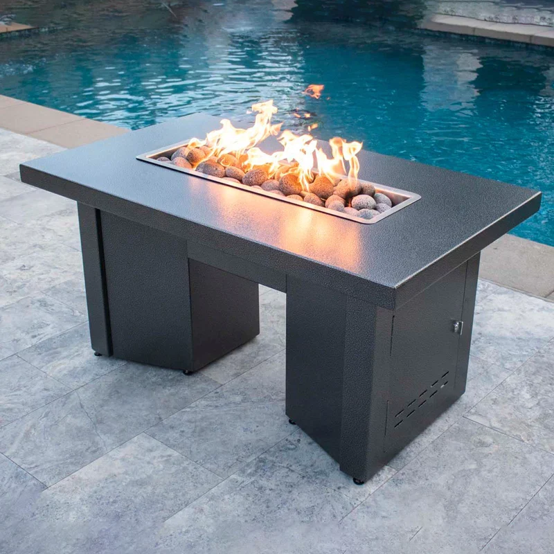 The Outdoor Plus Alameda Fire Table |  Powder Coated Metal - Image 8