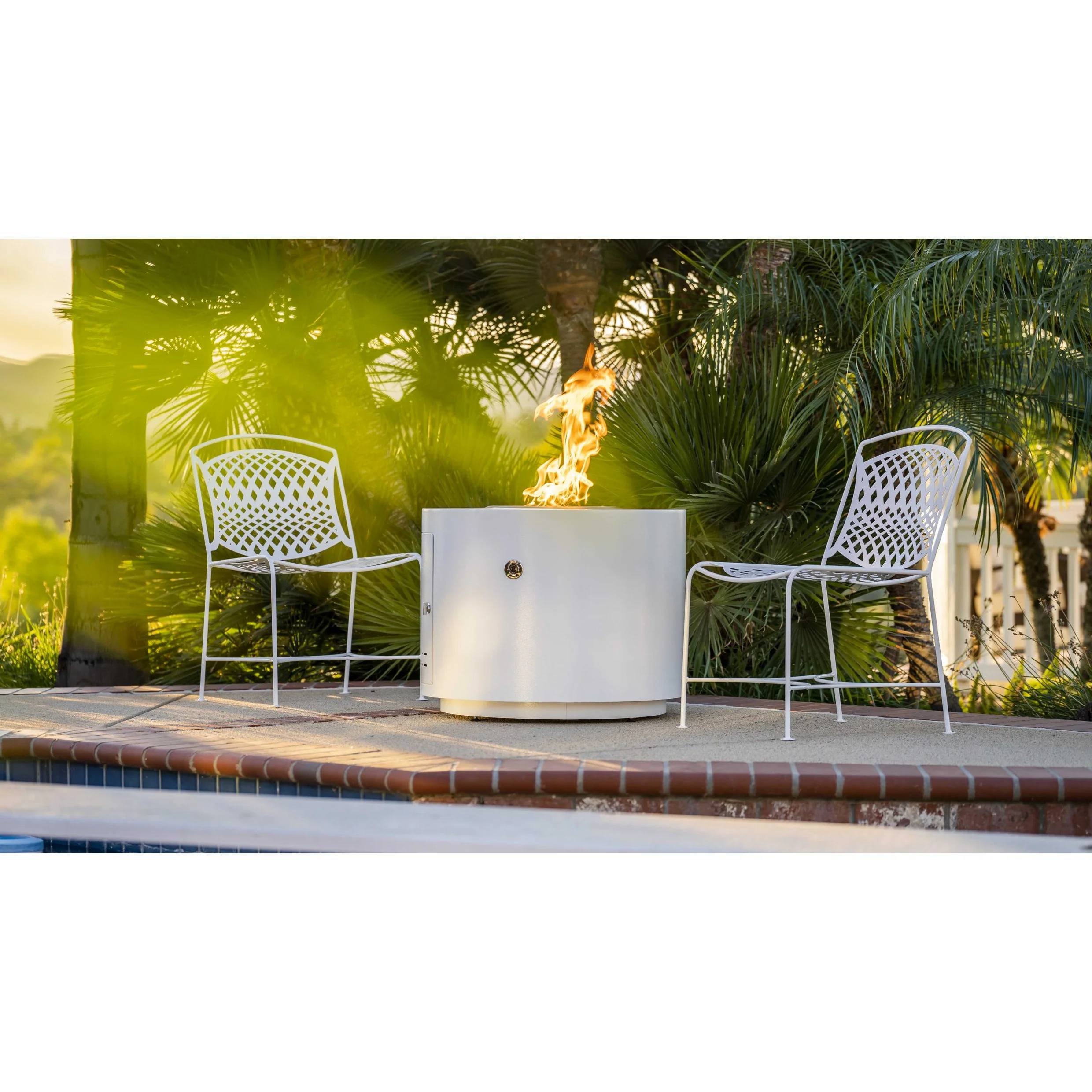 The Outdoor Plus Beverly Fire Pit | Powder Coated Metal - Image 7