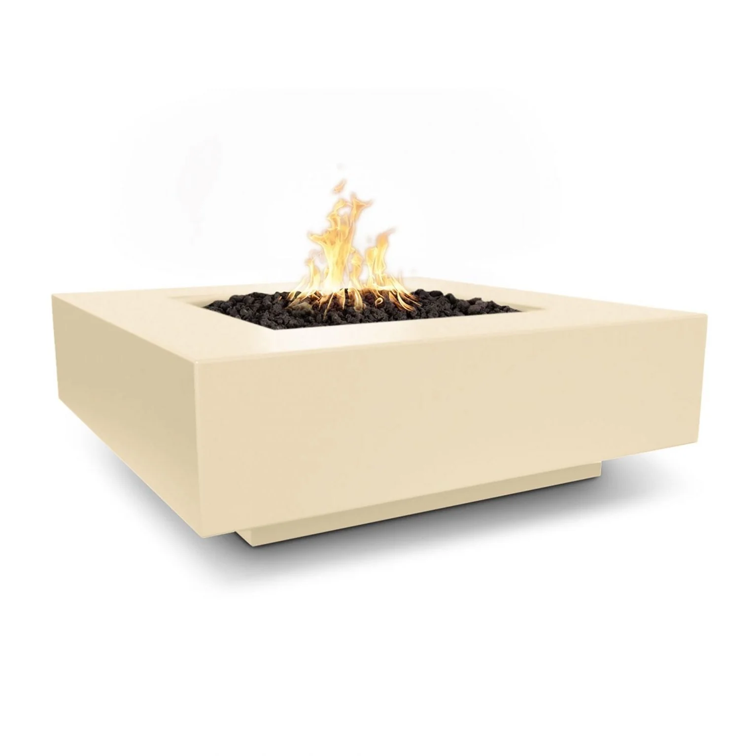 The Outdoor Plus Cabo Square Fire Pit | GFRC Concrete - Image 4