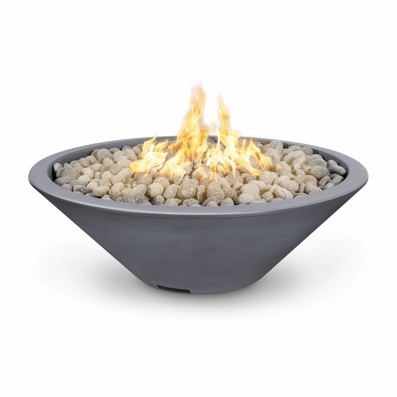 The Outdoor Plus Cazo 48" Fire Pit Narrow Ledge Powder Coated | Match Lit - Image 2