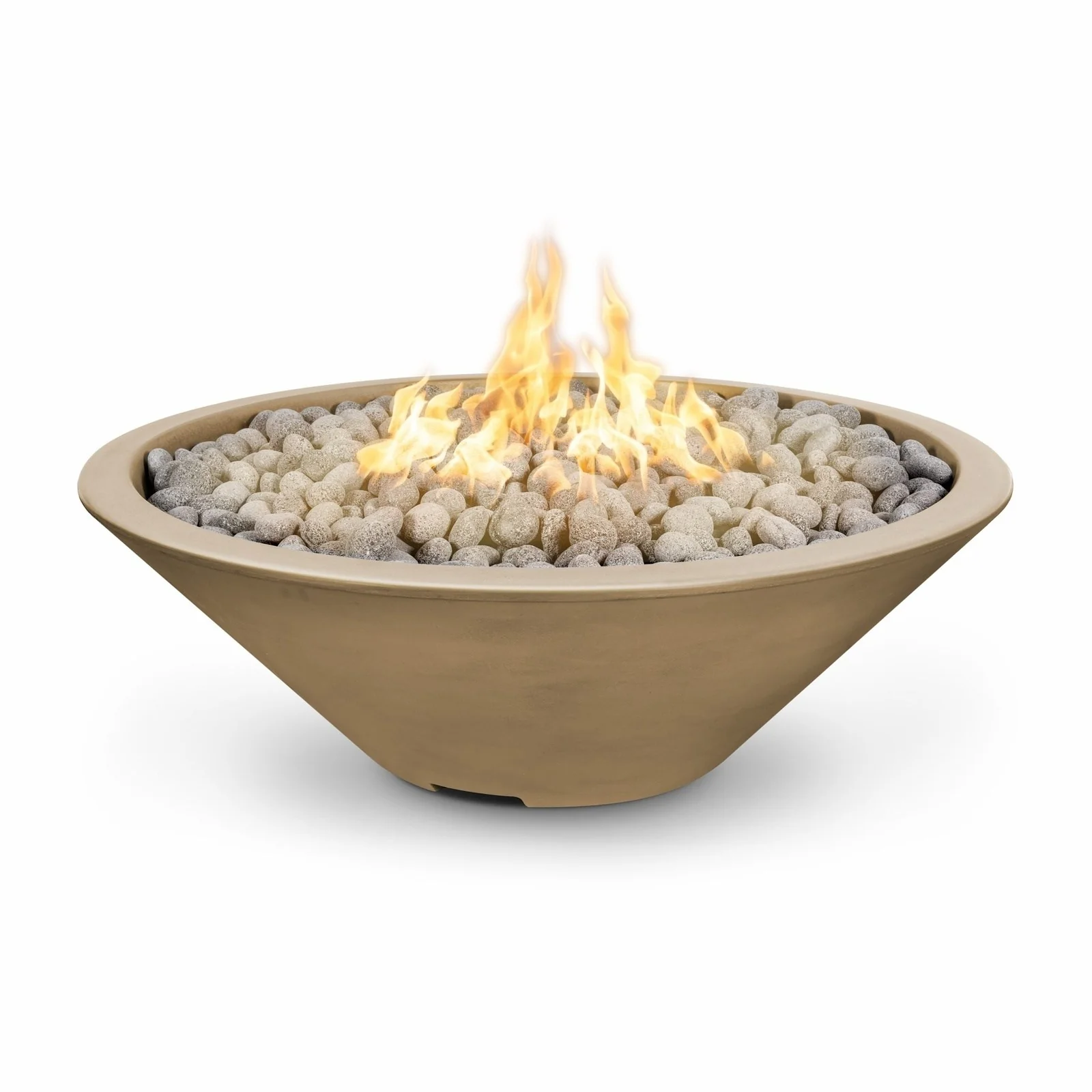 The Outdoor Plus Cazo 48" Fire Pit Narrow Ledge Powder Coated | Match Lit with Flame Sense - Image 6