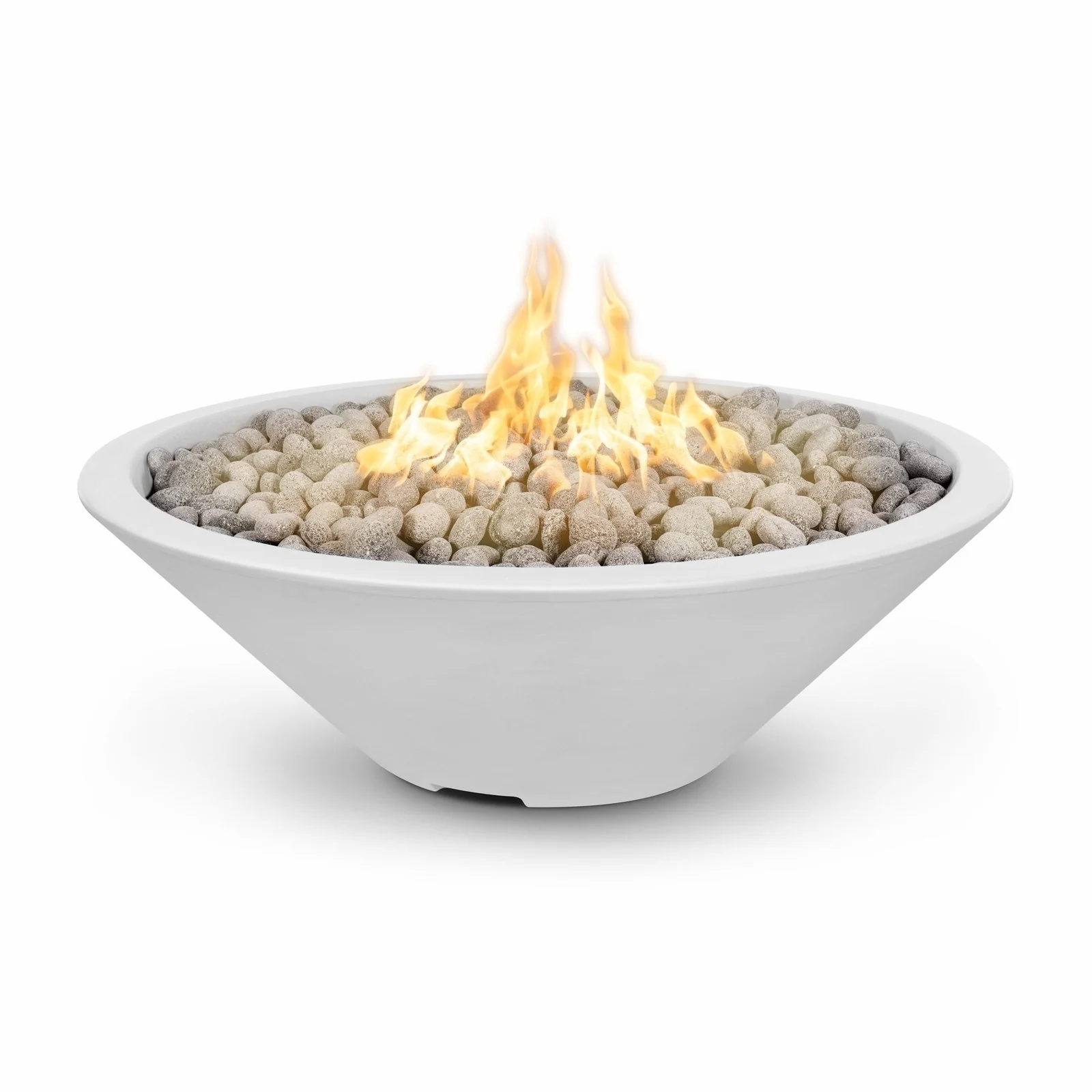 The Outdoor Plus Cazo 60" Fire Pit Narrow Ledge Powder Coated | Spark Ignition with Flame Sense - Image 5