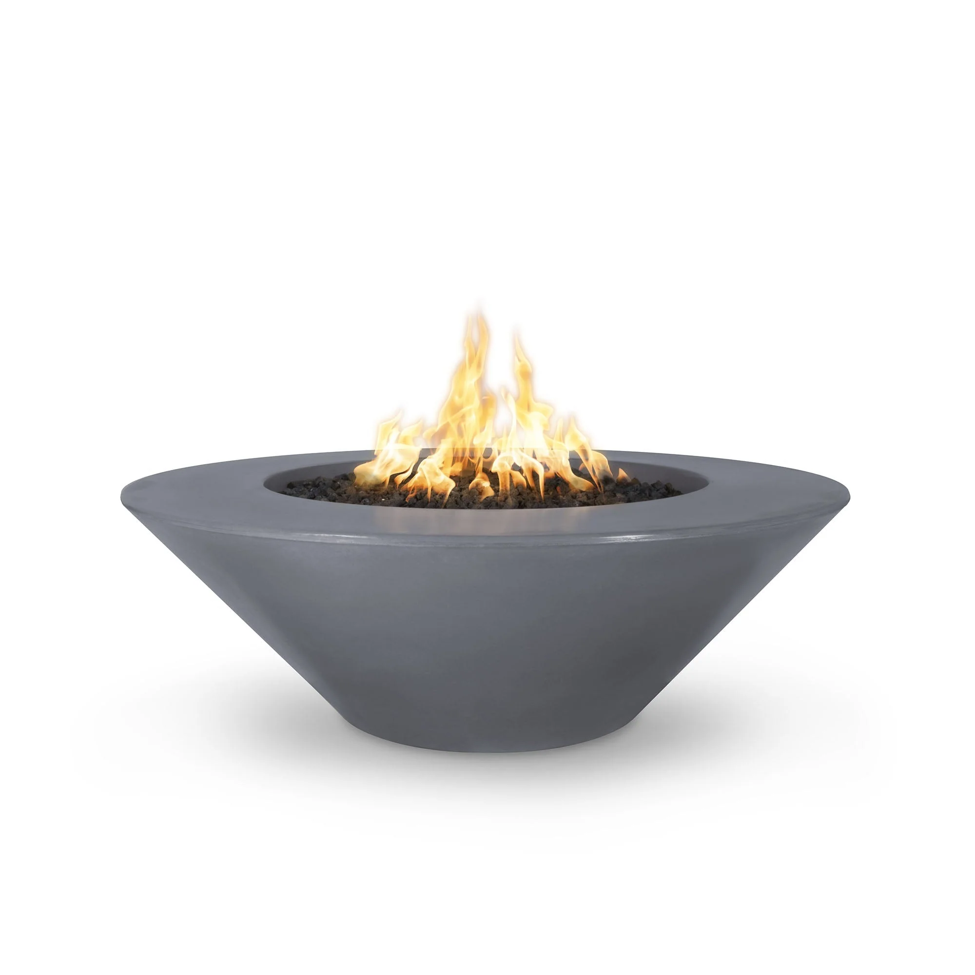 The Outdoor Plus Cazo 60" Fire Pit  Wide Ledge Powder Coated | Match Lit with Flame Sense - Image 2