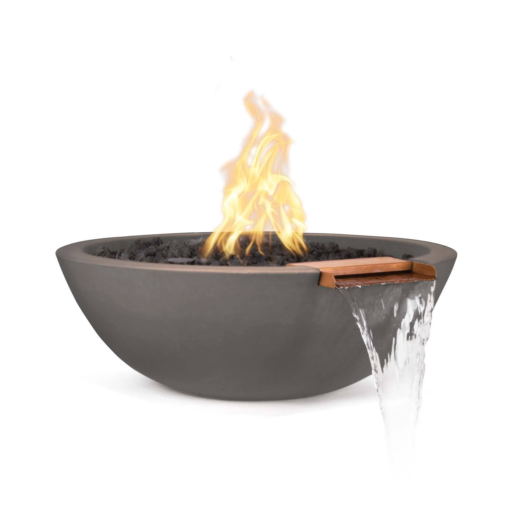 The Outdoor Plus Sedona Fire & Water Bowl | GFRC Concrete - Image 5