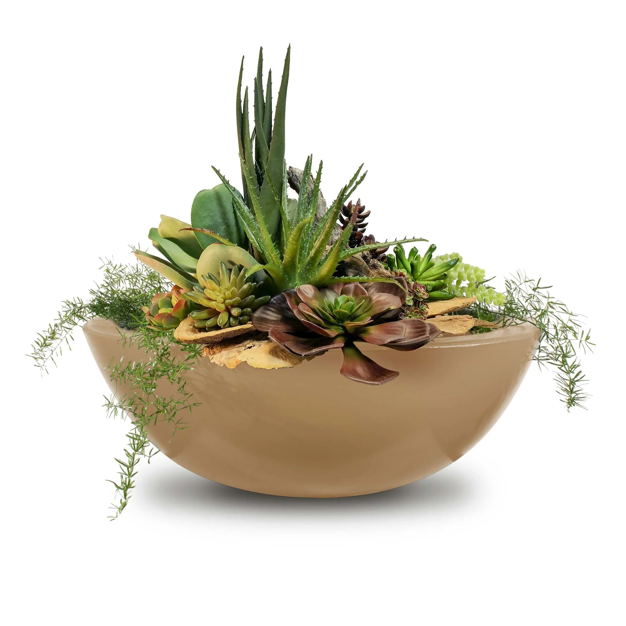 The Outdoor Plus Sedona Planter Bowl | GFRC Concrete - Image 2