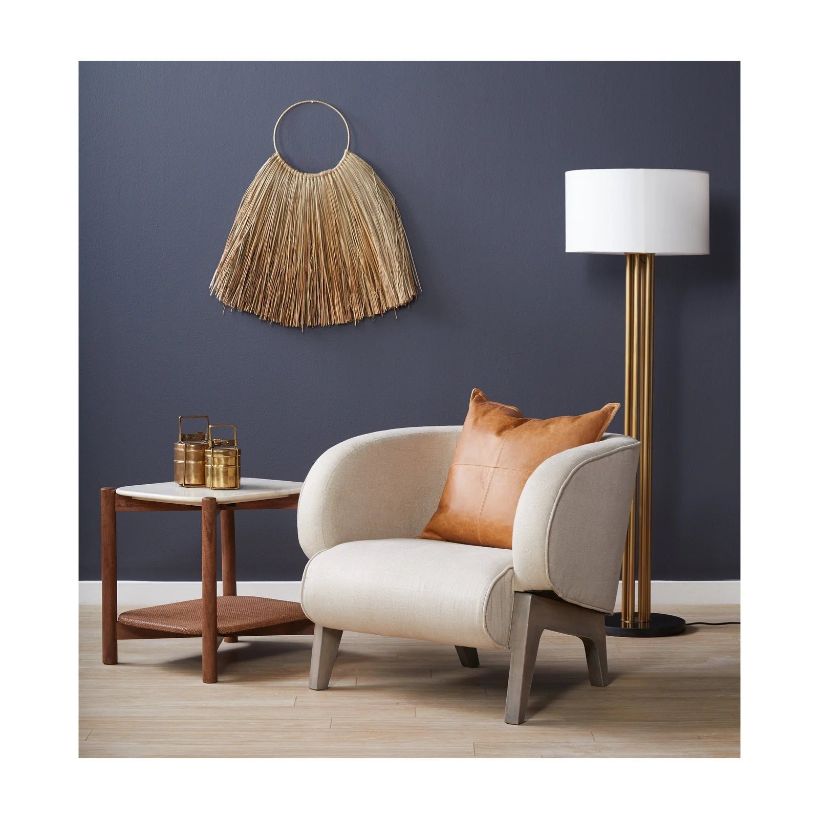 Union Home Dowel Occasional Side Table LVR00269 - Image 7