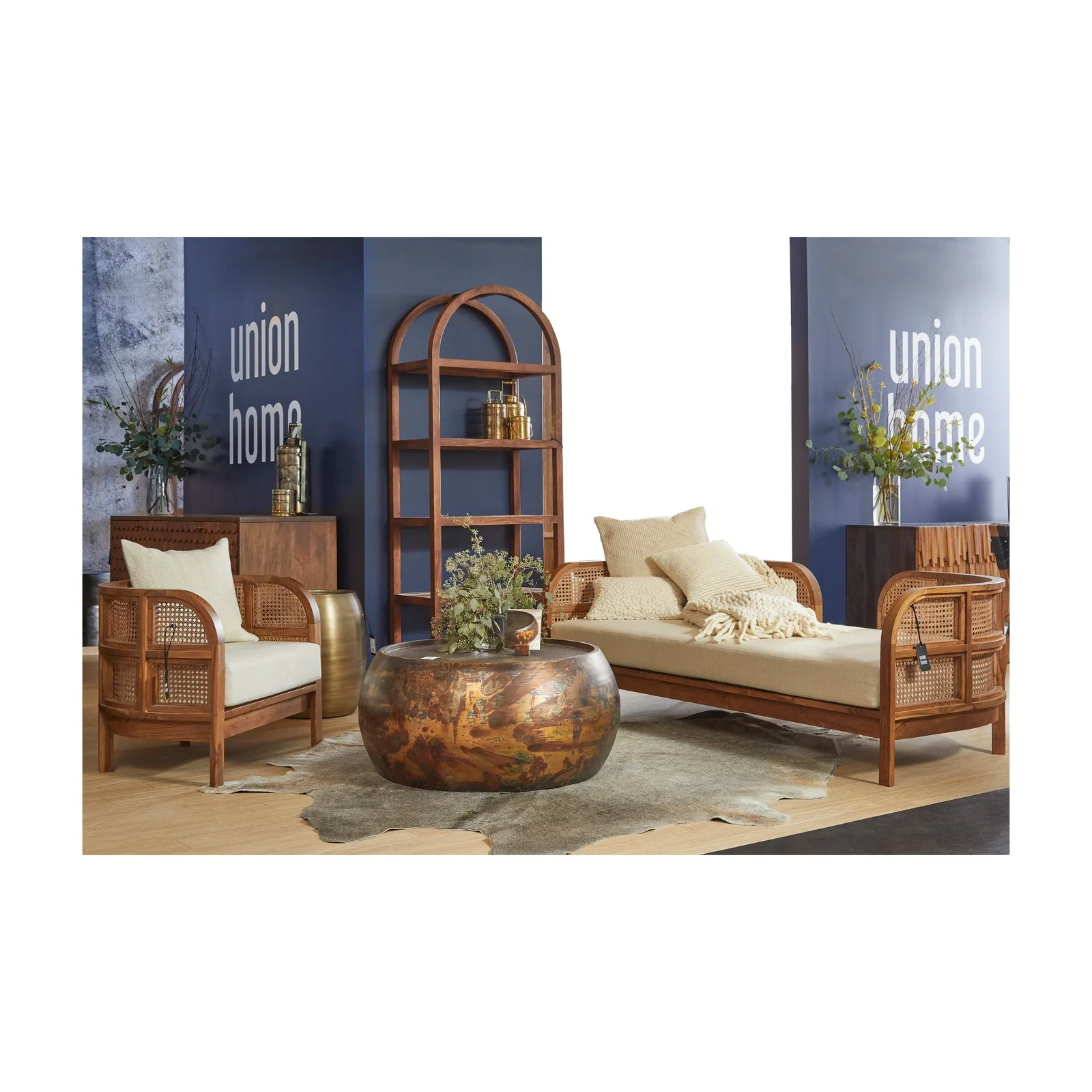 Union Home Grand Shelving Unit – Natural LVR00095 - Image 6