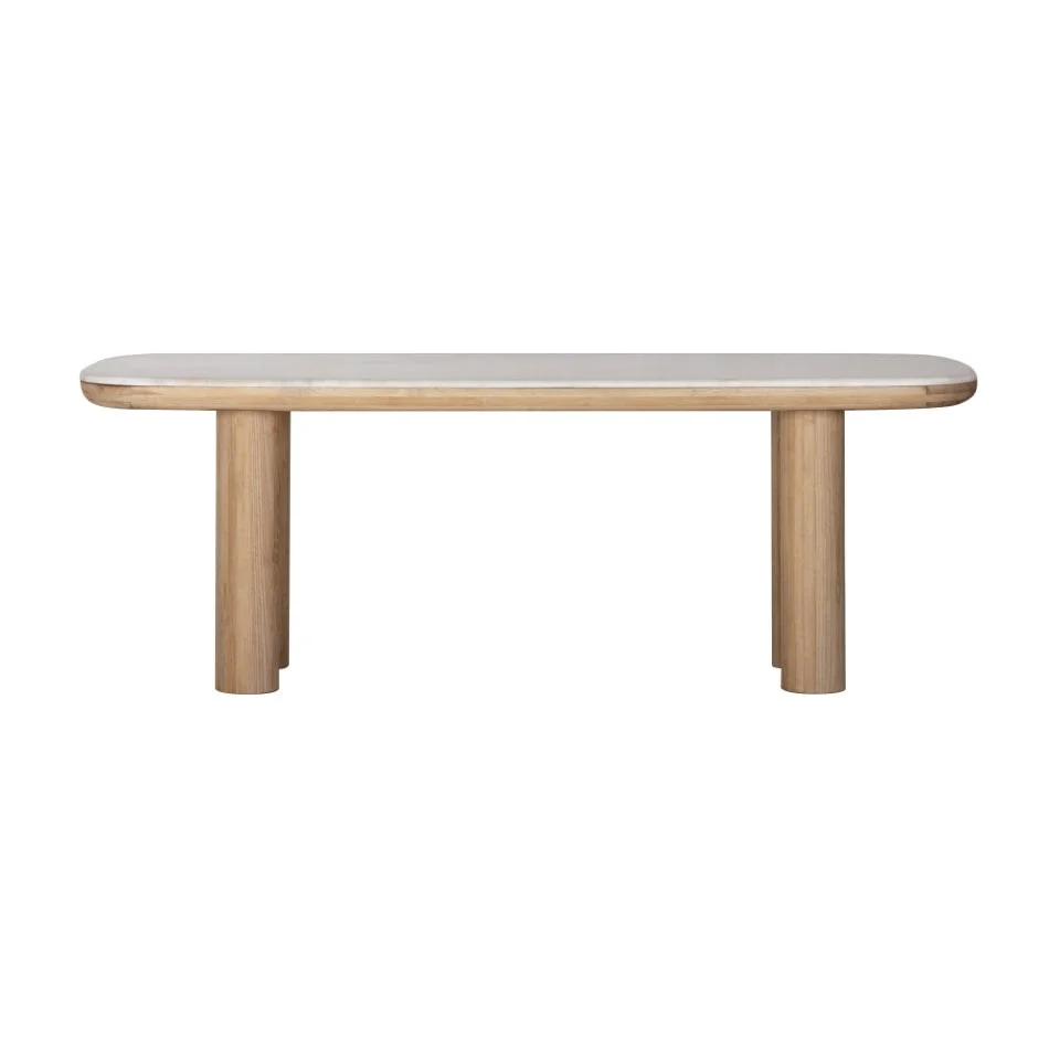 Union Home Pillar Rectangular Dining Table DIN00321 - Image 2