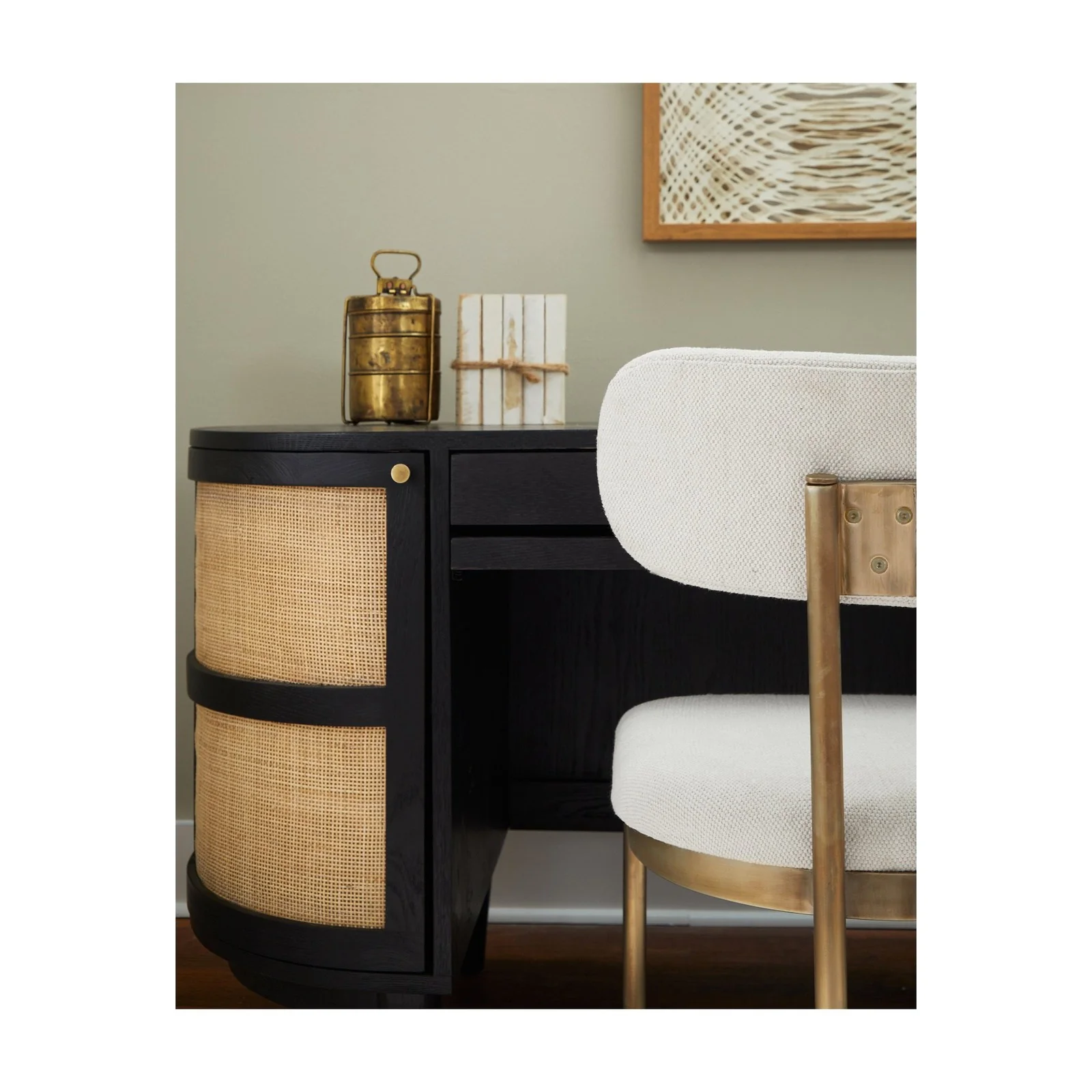 Union Home Shay Chair - White DIN00070 - Image 12