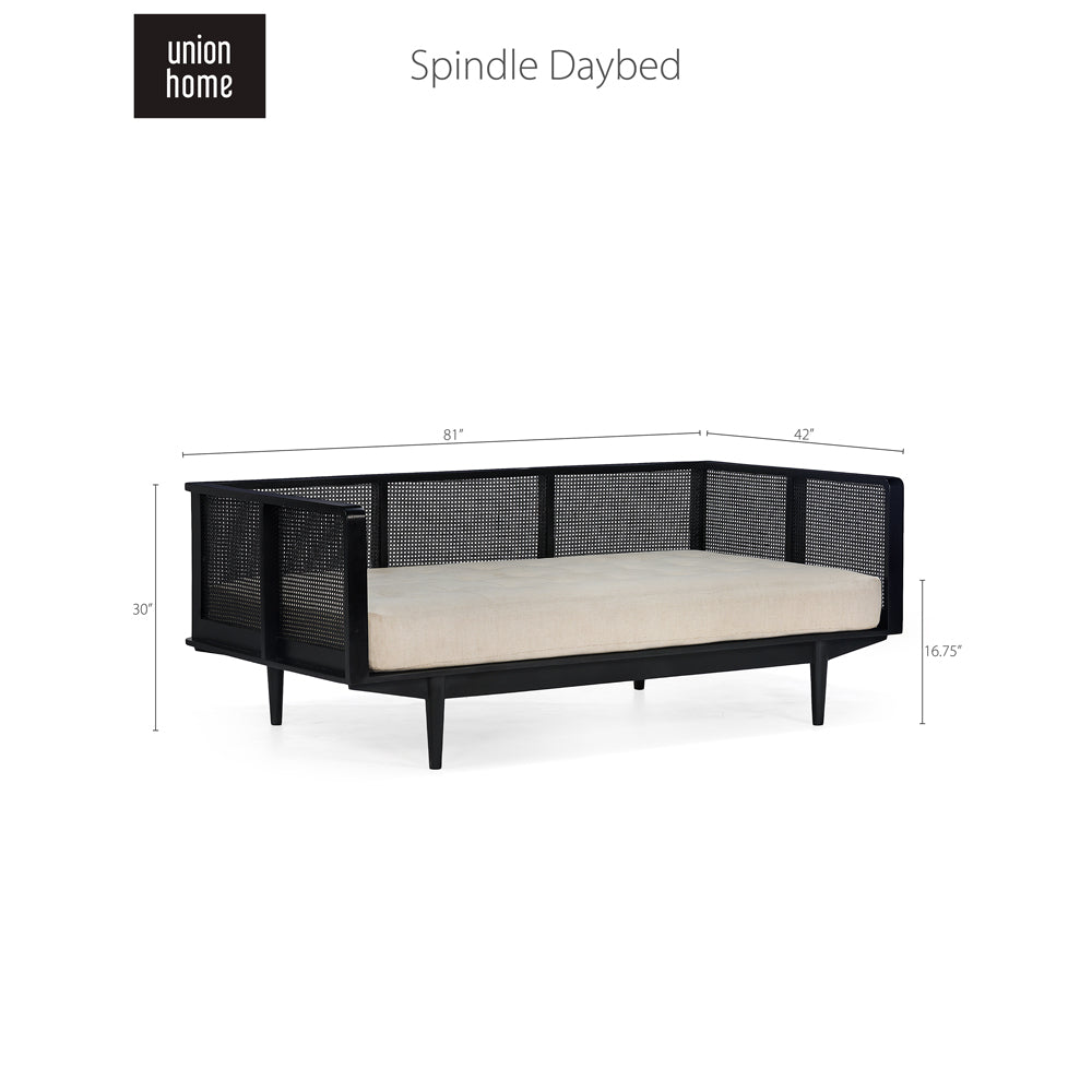 Union Home Spindle Daybed With White Cotton Mattress LVR00117 - Image 8