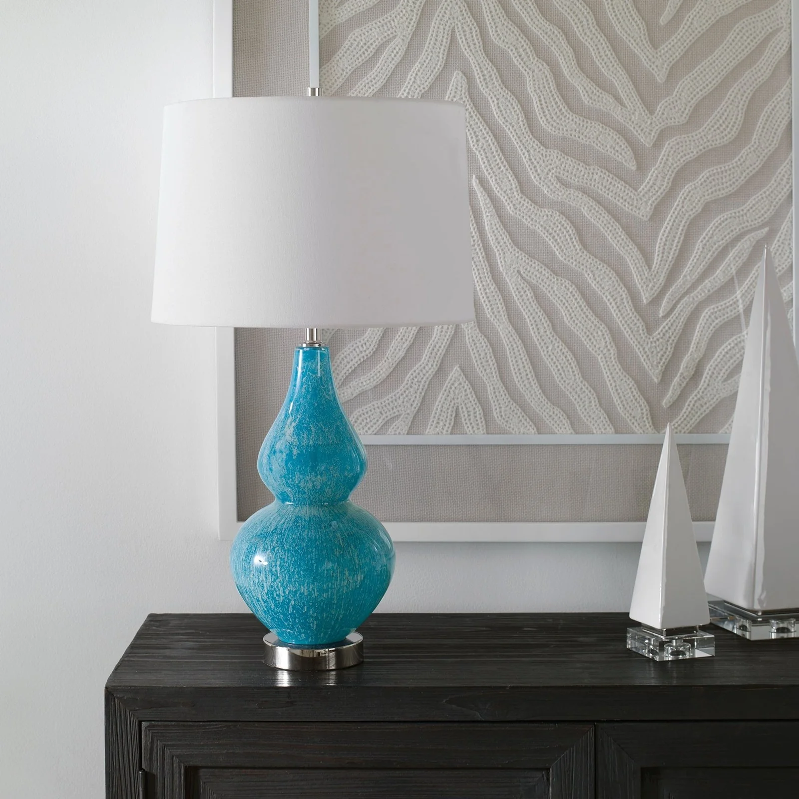 Uttermost Avalon Blue Table Lamp 30052-1 - Image 2