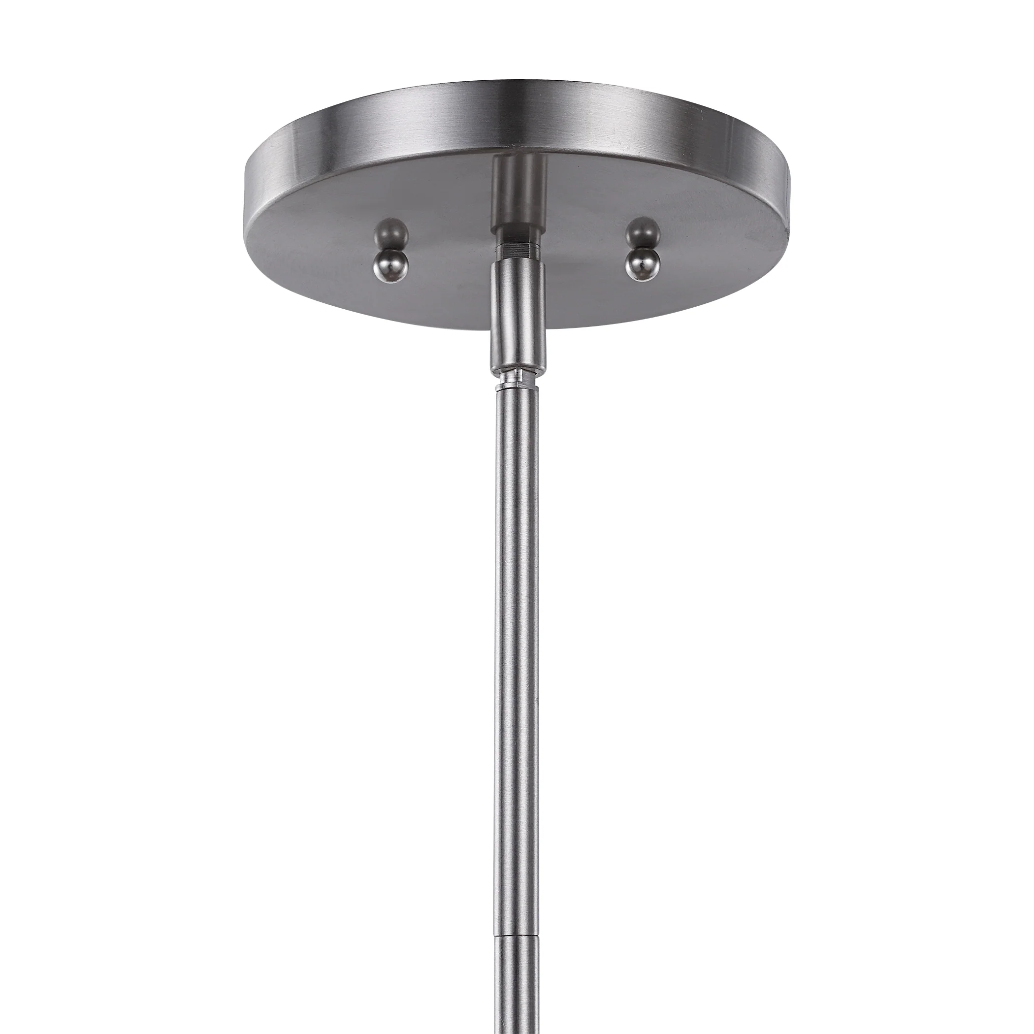 Uttermost Calix Nickel 1 Light Glass Pendant 22169 - Image 5