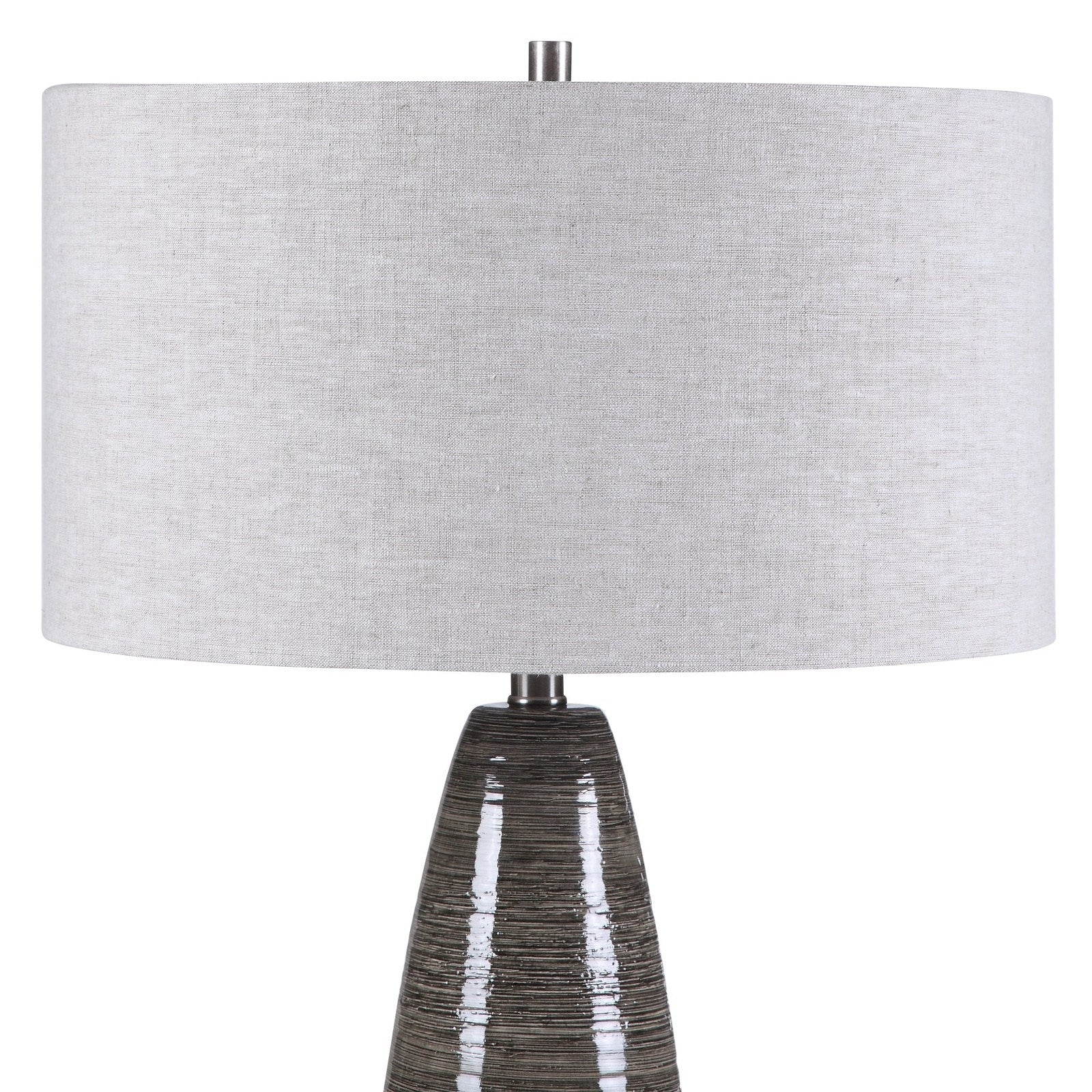 Uttermost Cosmo Charcoal Table Lamp 28280 - Image 6