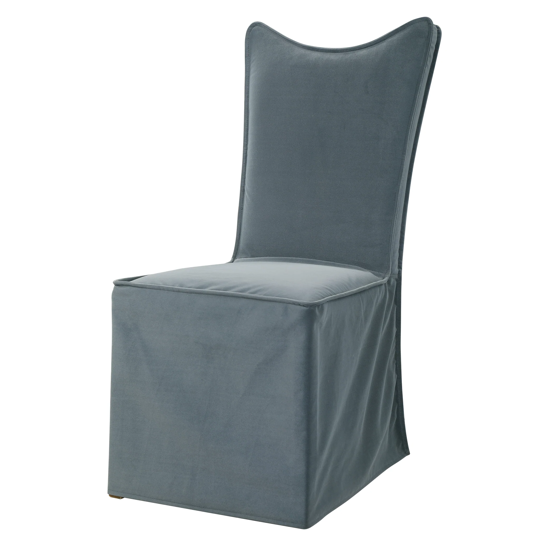 Uttermost Delroy Armless Chair, Gray, Set Of 2 23577-2 - Image 5