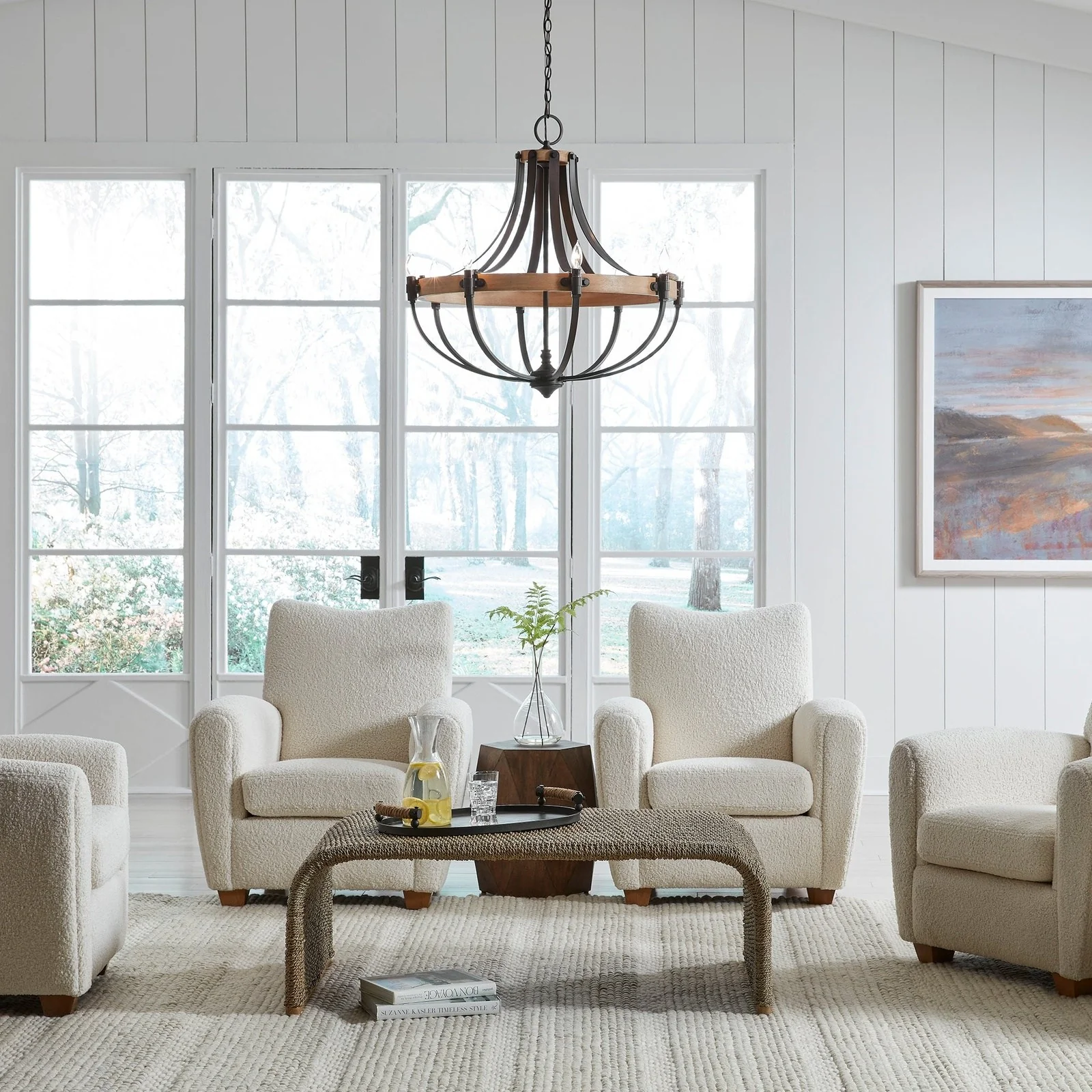 Uttermost Dubois 8 Light Chandelier 21329 - Image 3