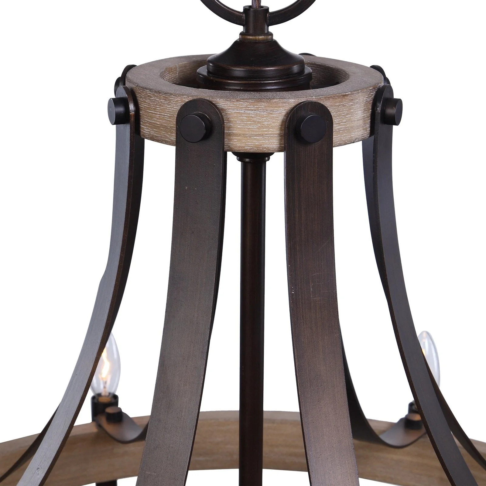 Uttermost Dubois 8 Light Chandelier 21329 - Image 7