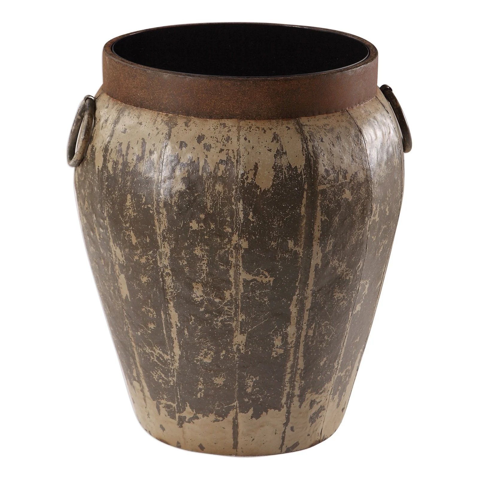 Uttermost Neith Metal Drum Accent Table 24860 - Image 2