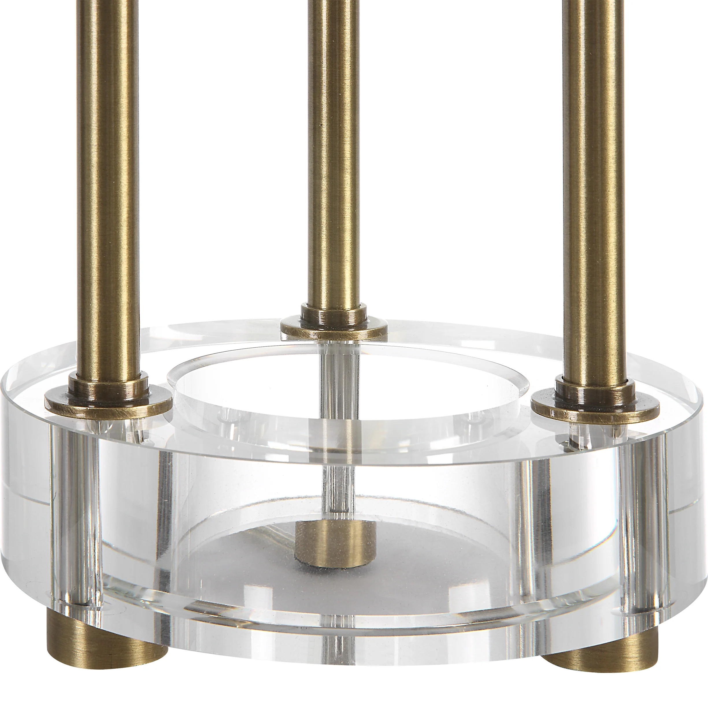 Uttermost Pantheon Brass Rod Table Lamp 30013-1 - Image 9