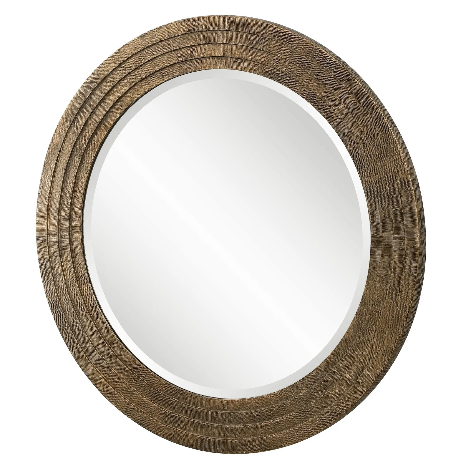 Uttermost Relic Aged Gold Round Mirror 09647 - Image 4