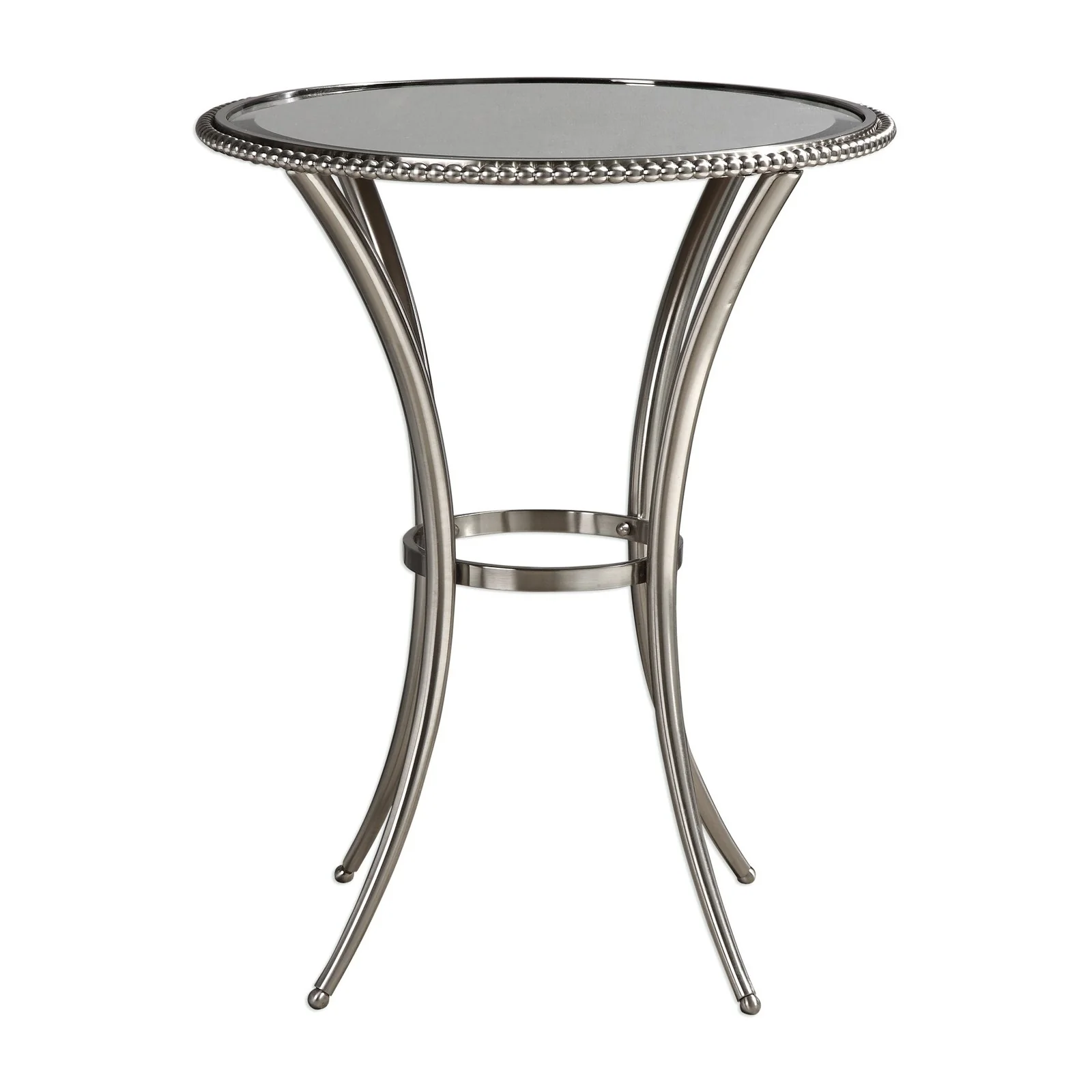Uttermost Sherise Beaded Metal Accent Table 24760 - Image 3