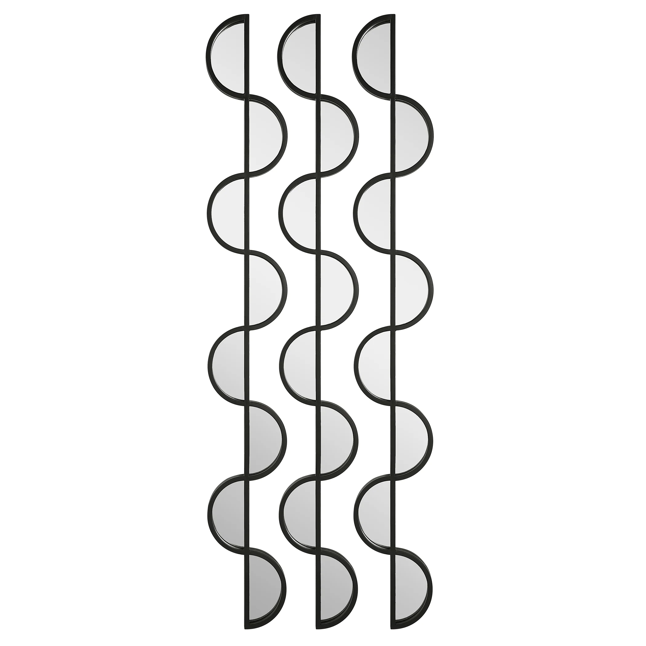Uttermost Wisp Mirrored Iron Wall Decor, S/3 04310 - Image 4