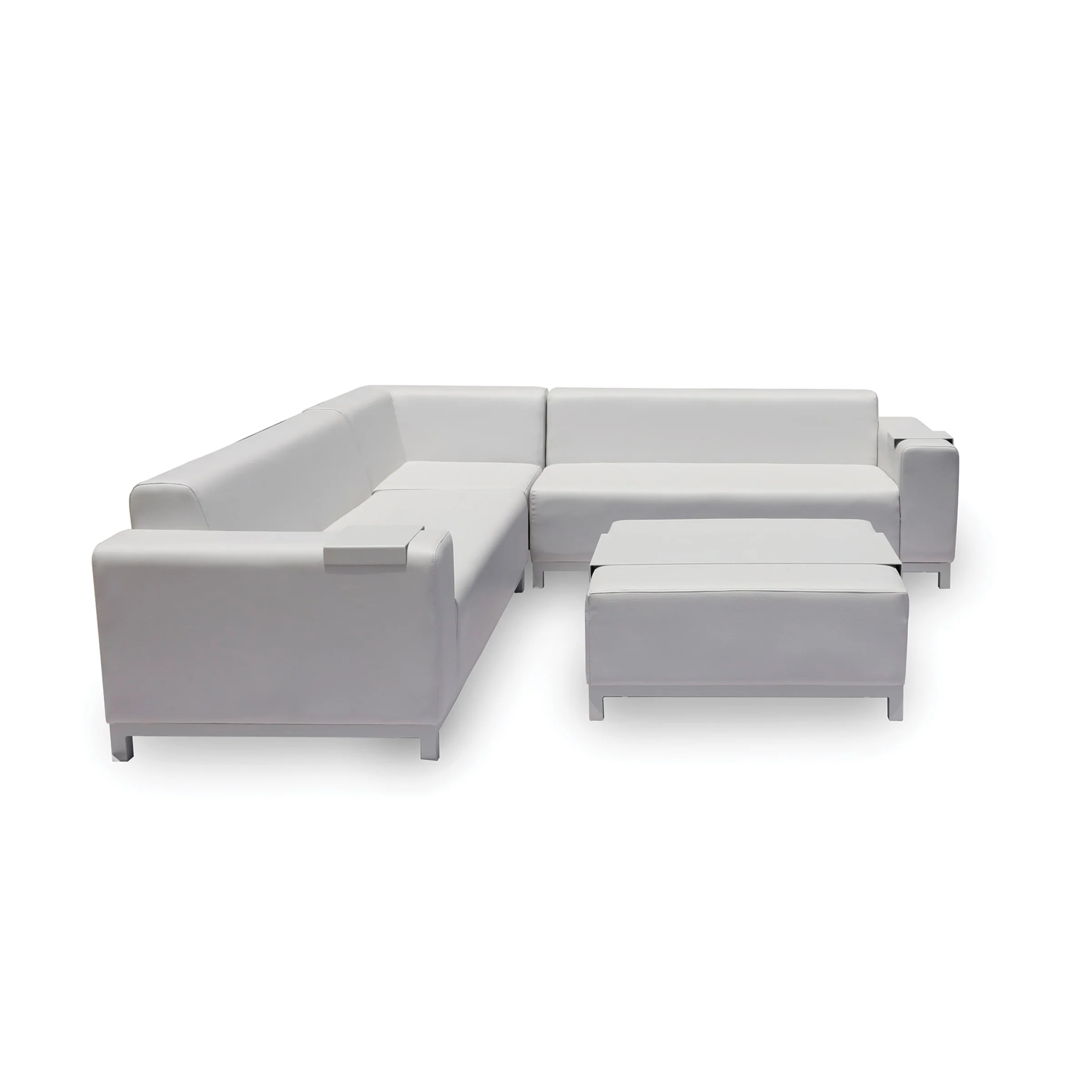 Whiteline Modern Living Andrew 5-Piece Outdoor Living Collection - Image 2