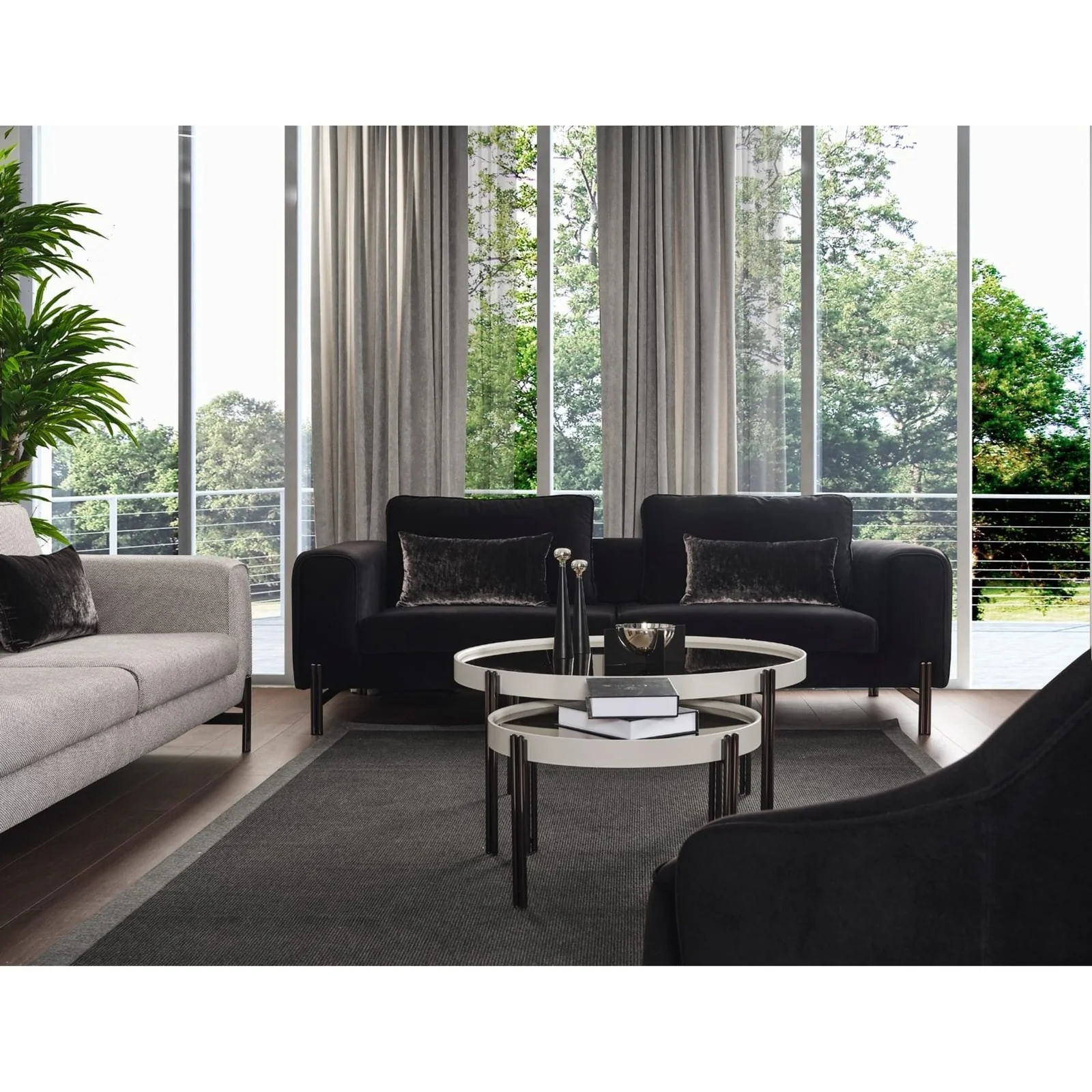 Whiteline Modern Living Favori Sofa - Image 4