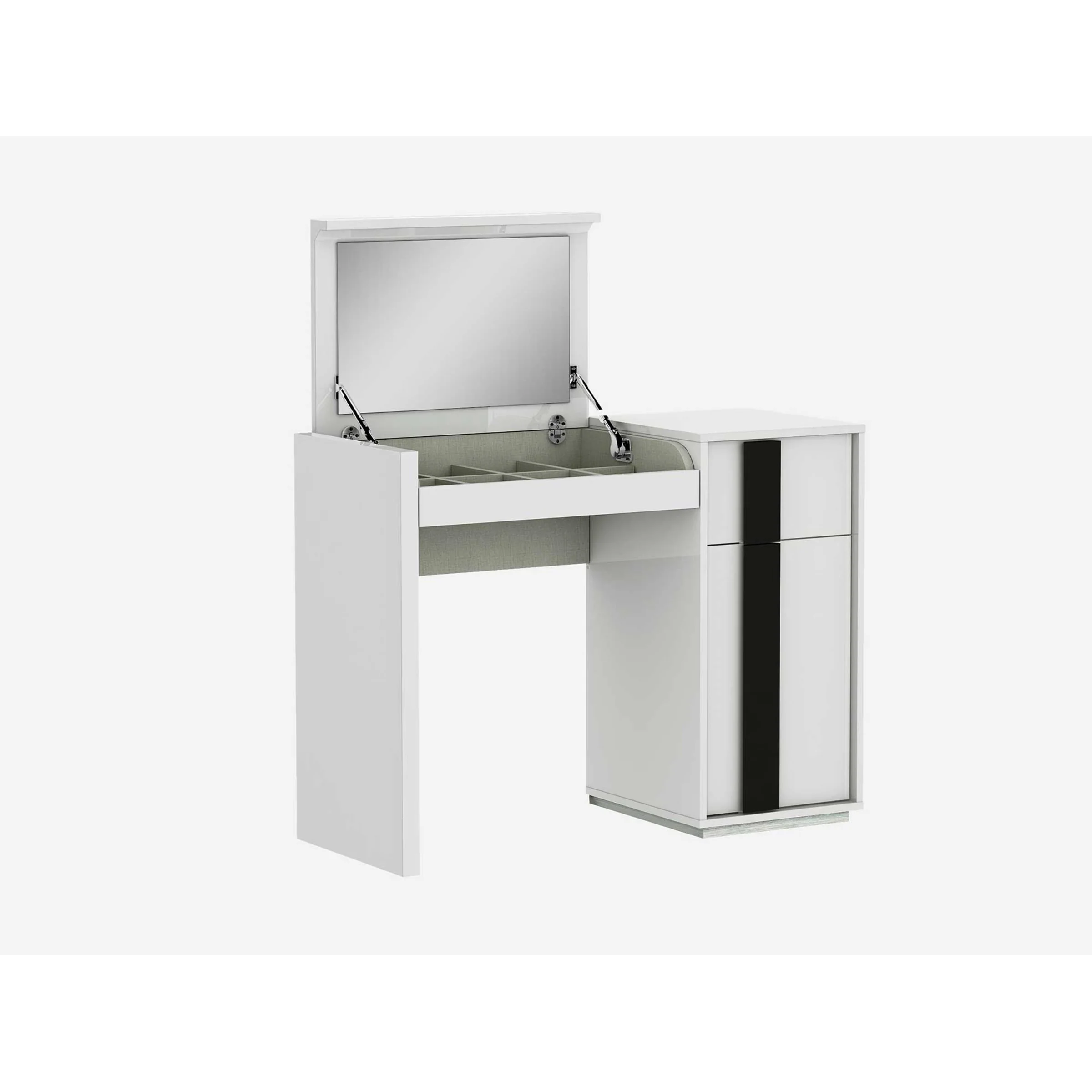 Whiteline Modern Living Kimberly Vanity Dresser - Image 2
