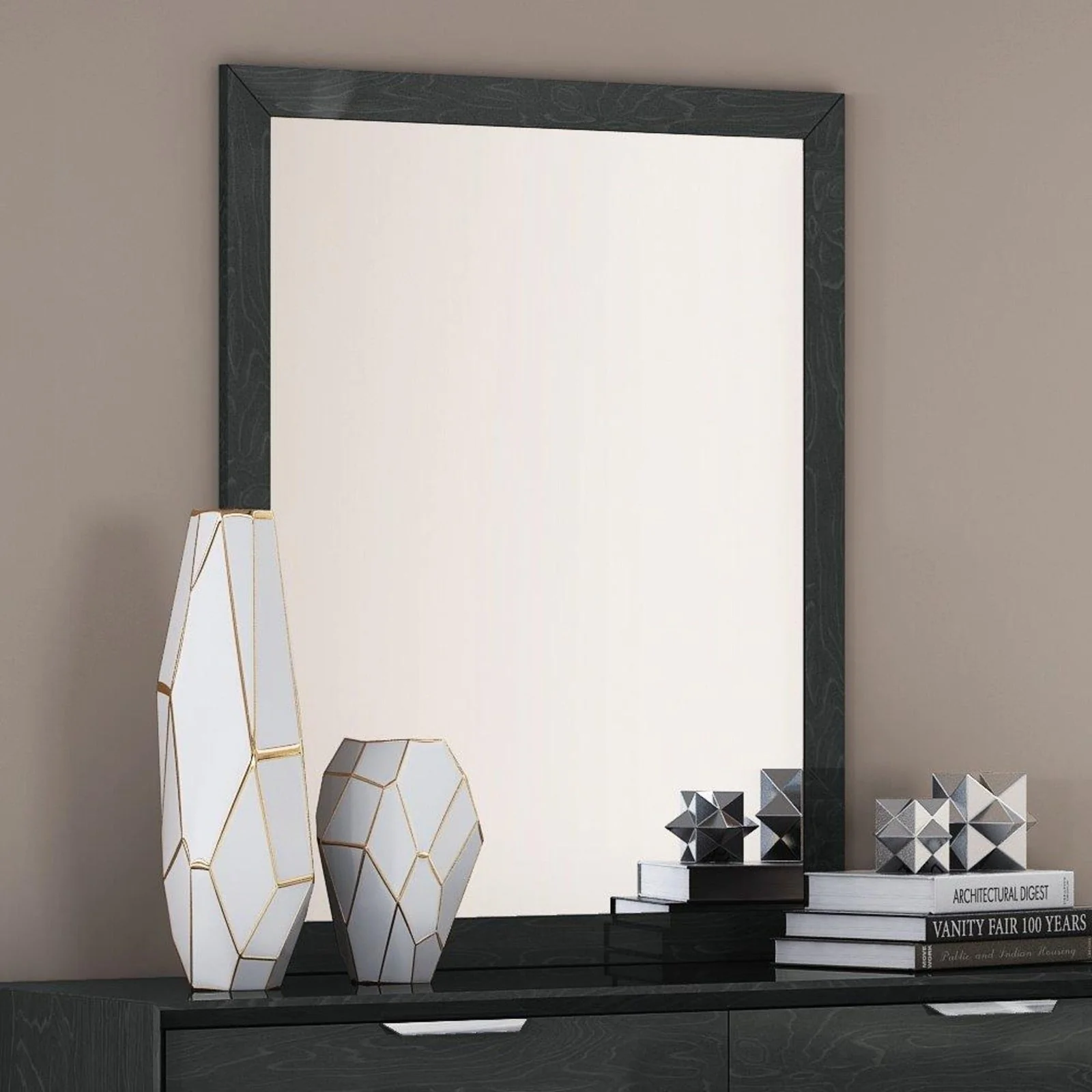 Whiteline Modern Living Navi/Abrazo/Malibu/Los Angeles Mirror - Image 3