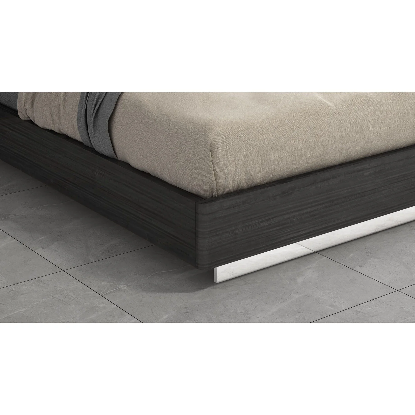 Whiteline Modern Living Pino King Bed - Image 4
