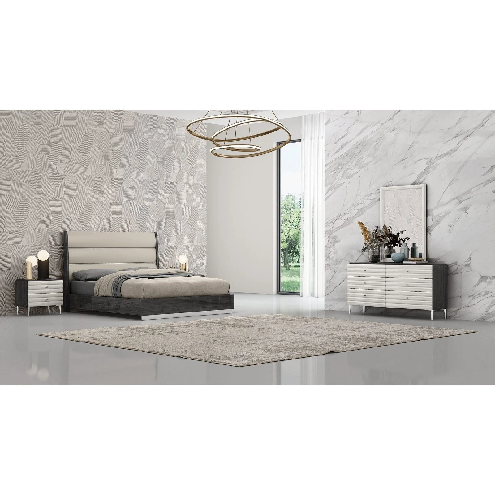 Whiteline Modern Living Pino Nightstand - Image 3
