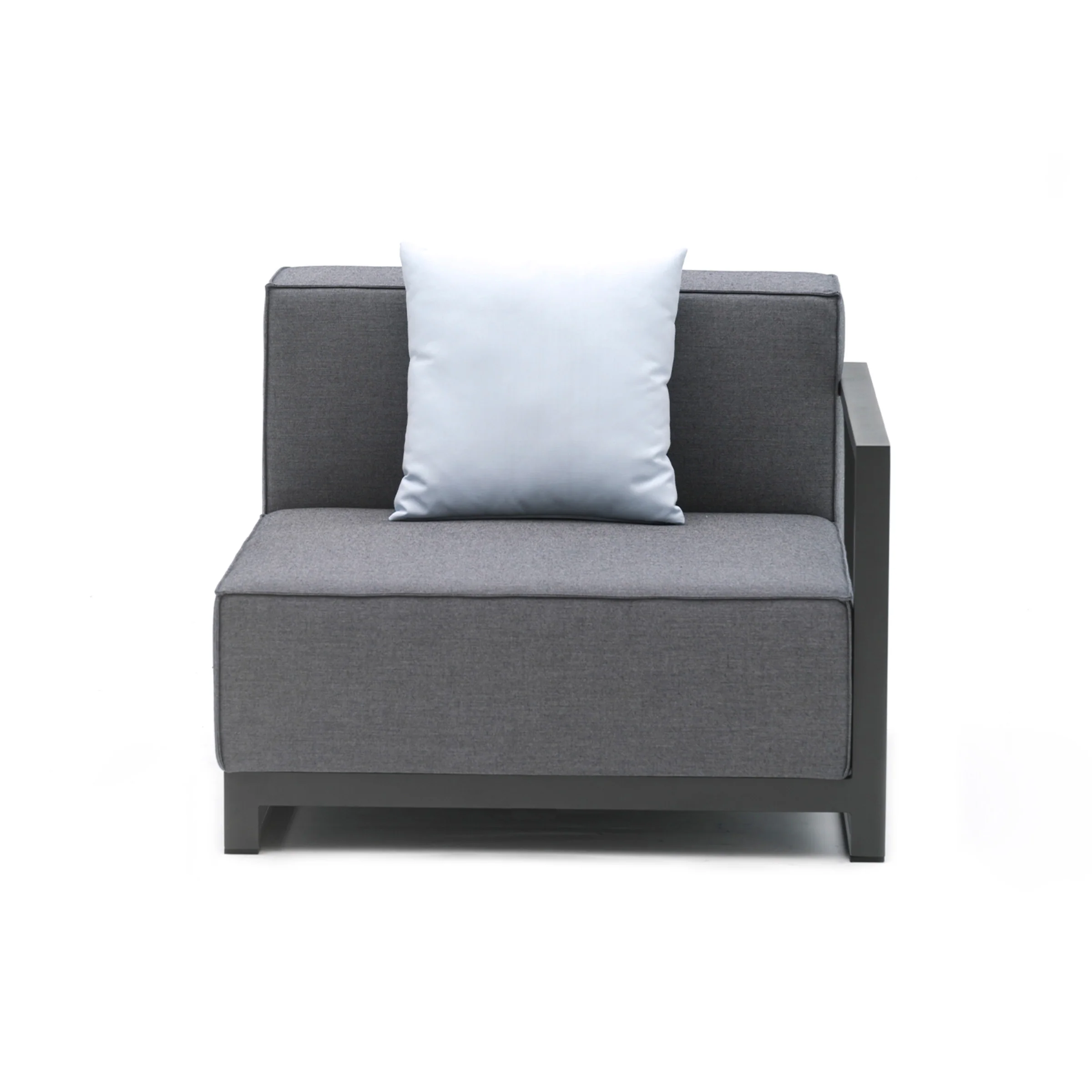Whiteline Modern Living Sensation Indoor/Outdoor Modular Right ArmChair - Image 3