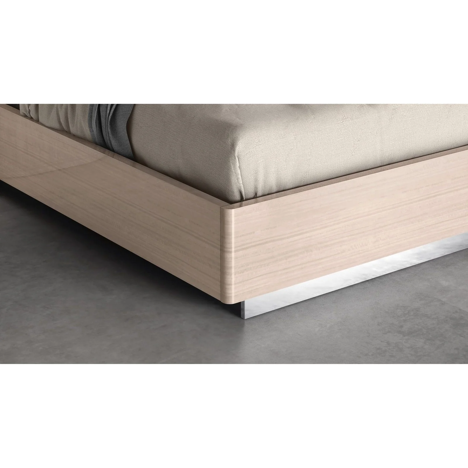 Whiteline Modern Living Waves King Bed - Image 6