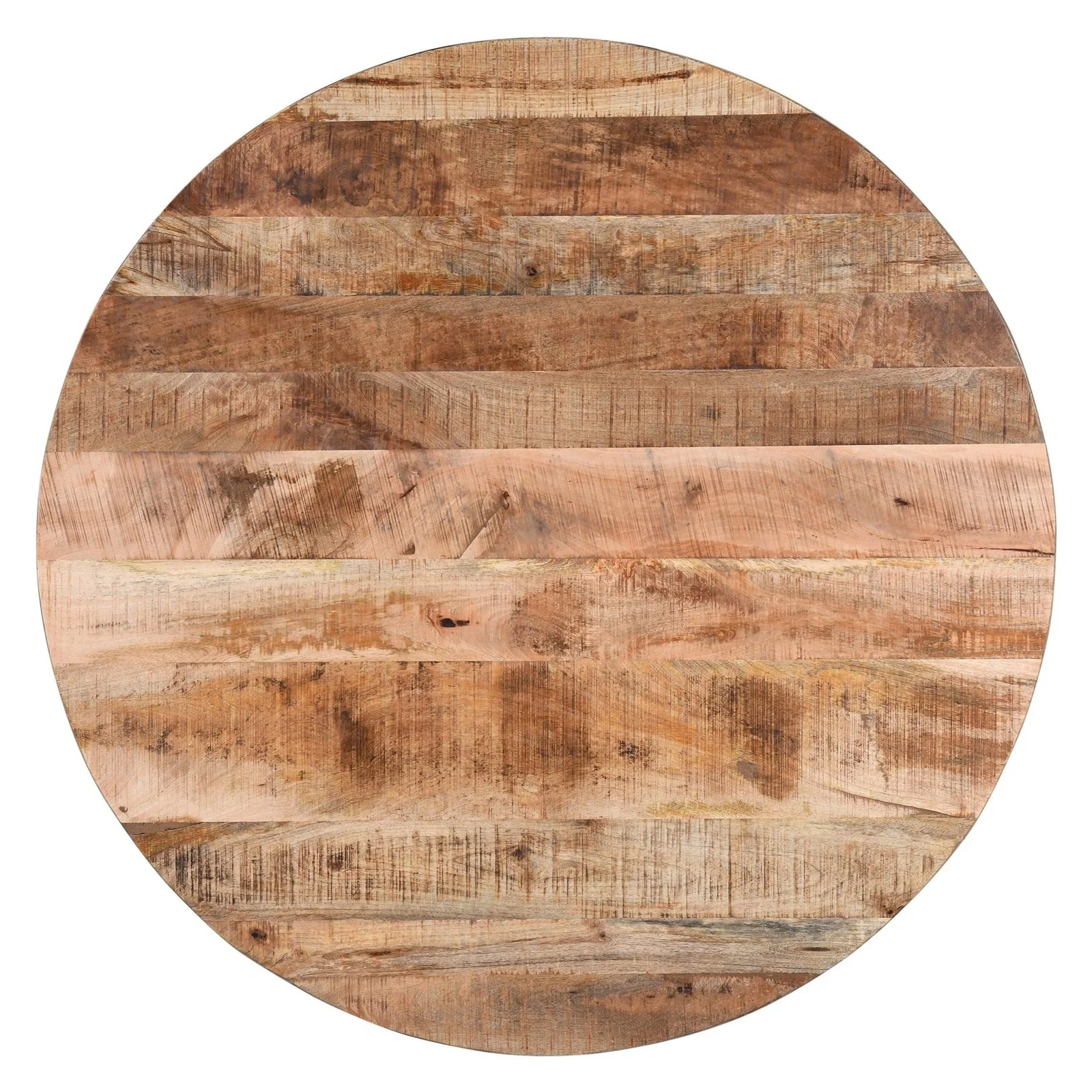 Worldwide Home Furnishings Arhan-Dining Table-Natural Round Dining Table 201-580NT - Image 5