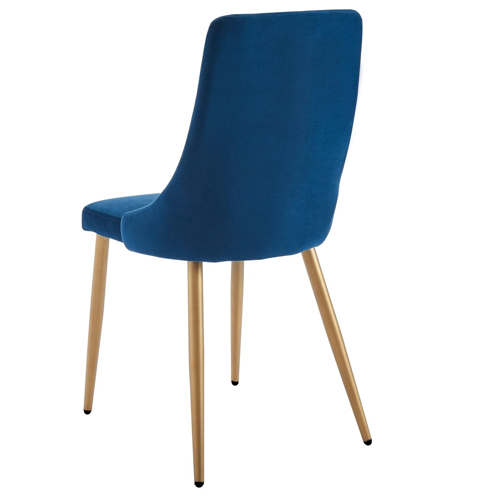 Worldwide Home Furnishings Carmilla Dining 5pc Set-Chair Blue 5pc Dining Set 207-353GD_BLU - Image 7