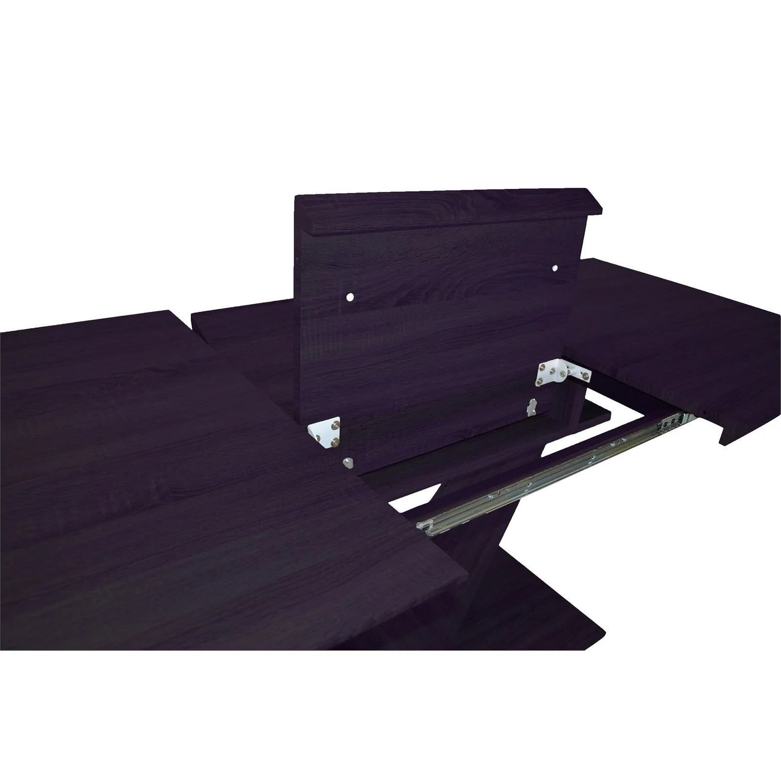 Worldwide Home Furnishings Eclipse Blk_Xander Lg-7pc Dining Set 7pc Dining Set 207-860BLK_620LG - Image 6
