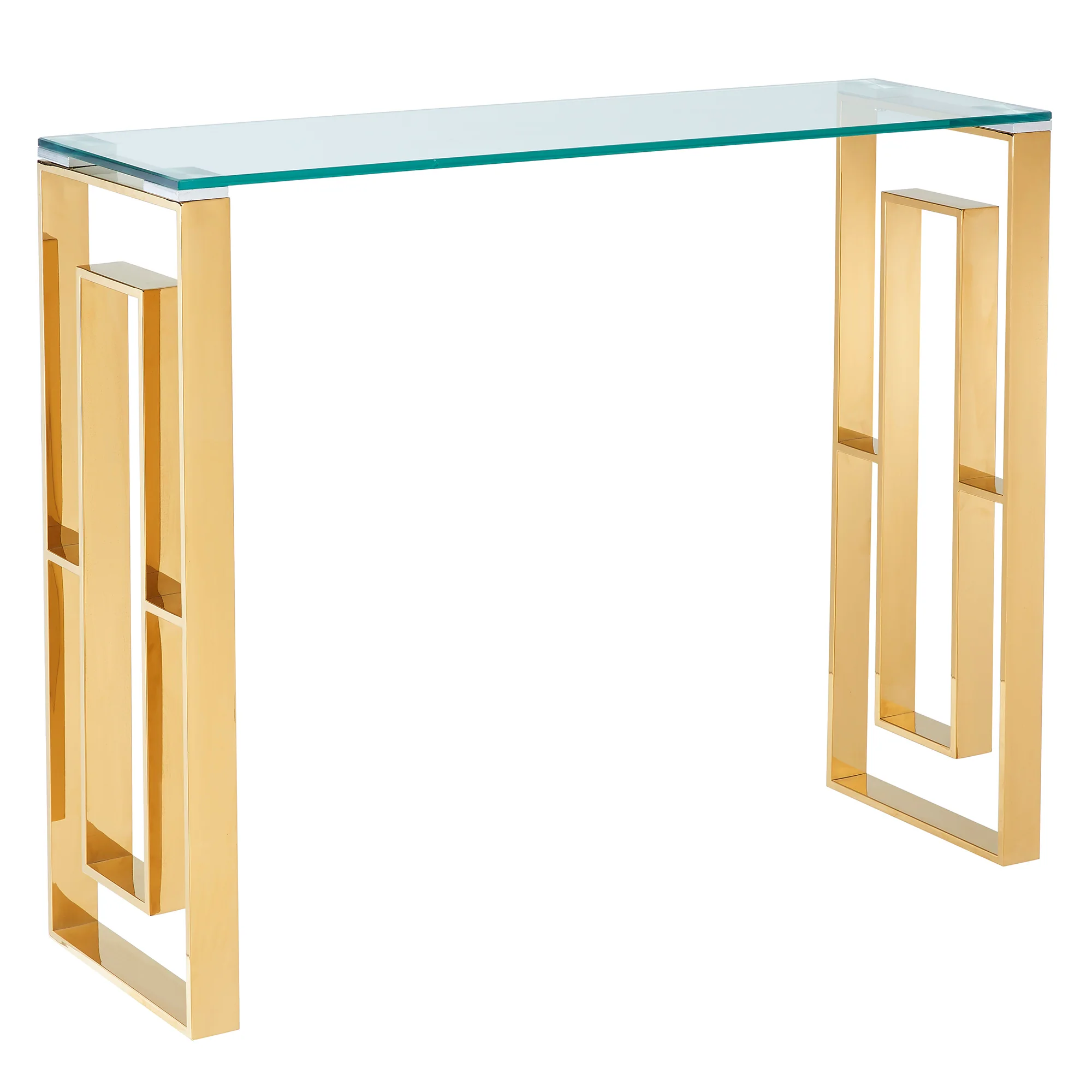 Worldwide Home Furnishings Eros-Console/Desk-Gold Console/Desk 502-482GL - Image 2