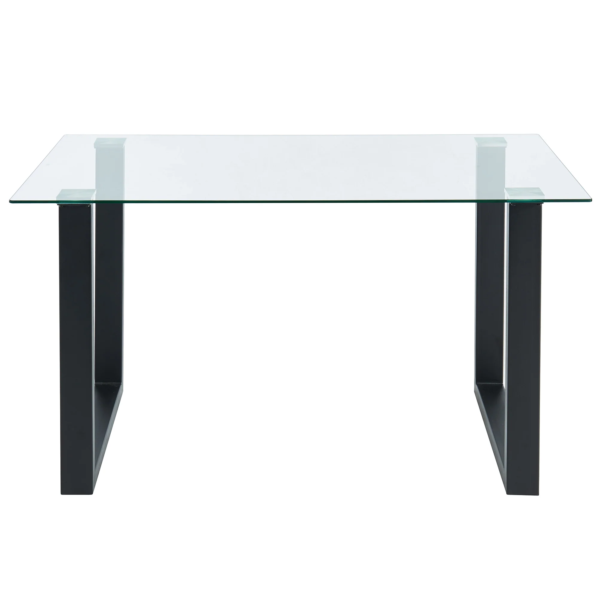 Worldwide Home Furnishings Franco-Dining Table-Black Rectangular Dining Table 201-454BK - Image 3