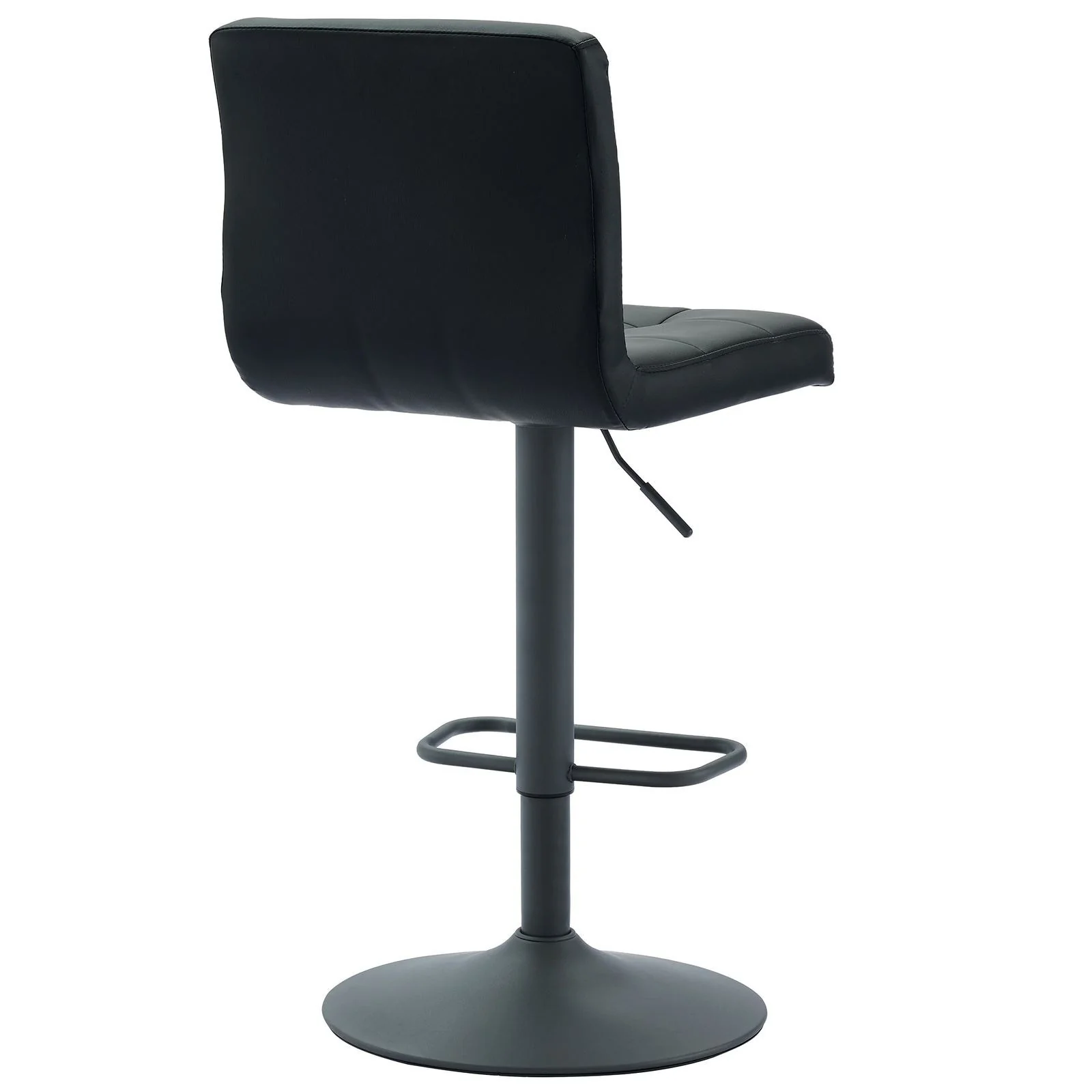 Worldwide Home Furnishings Fusion-Air Lift Stool-Black Adjustable Air-Lift Stool, Set Of 2 203-336BLK - Image 4