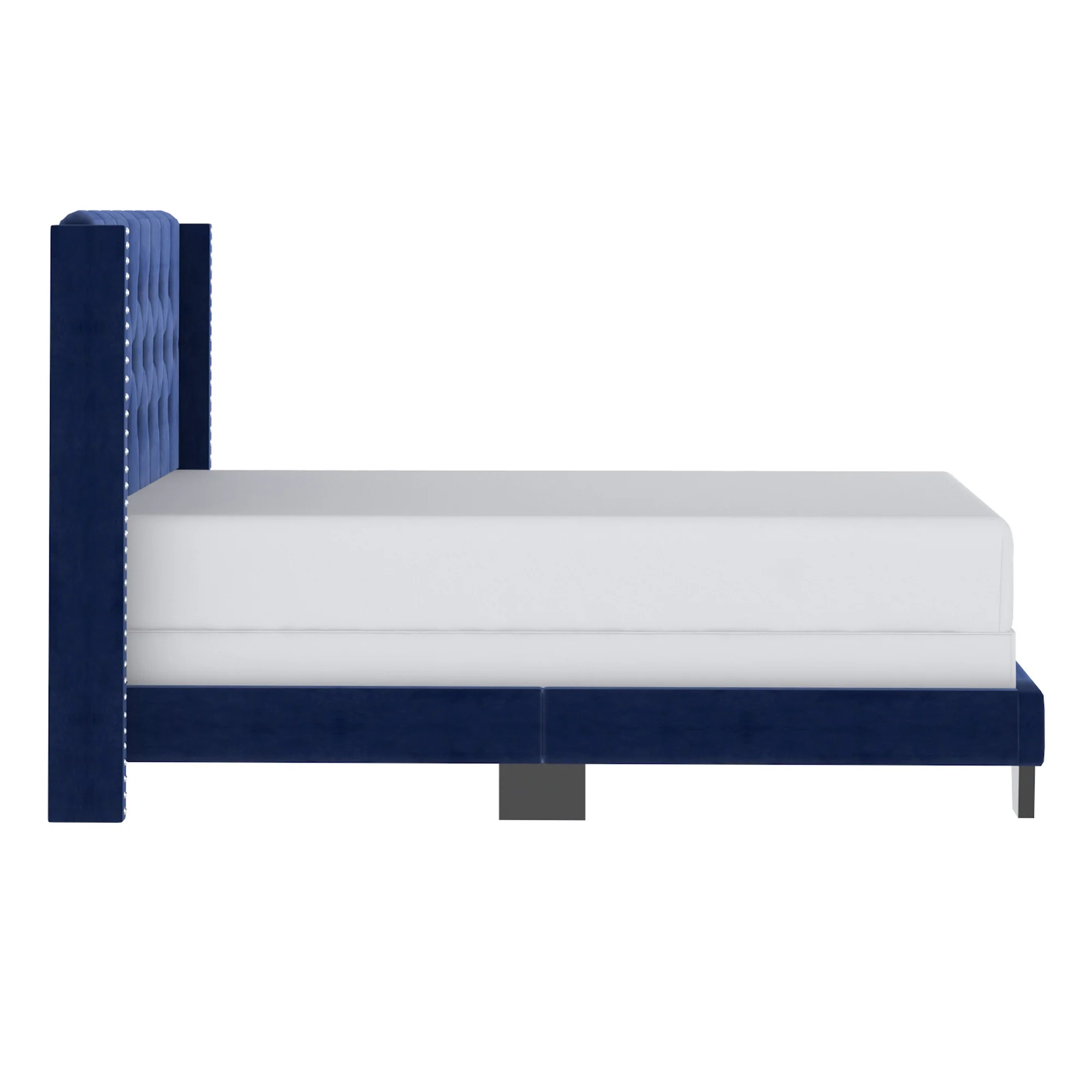 Worldwide Home Furnishings Gunner-54'' Bed-Blue 54" Double Bed 101-299D-NAV - Image 5