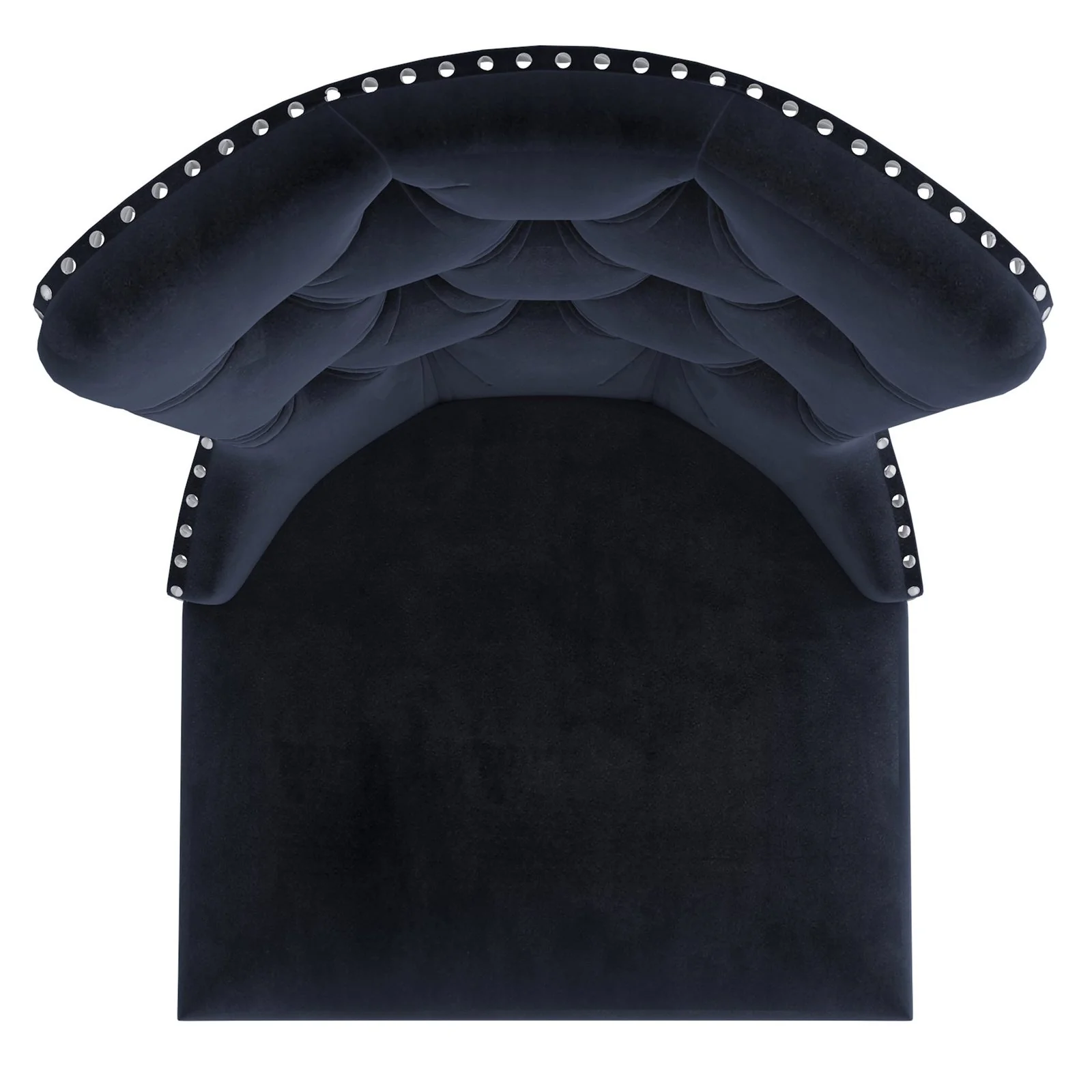Worldwide Home Furnishings Hollis-Side Chair-Black Side Chair, Set Of 2 202-614BLK - Image 7