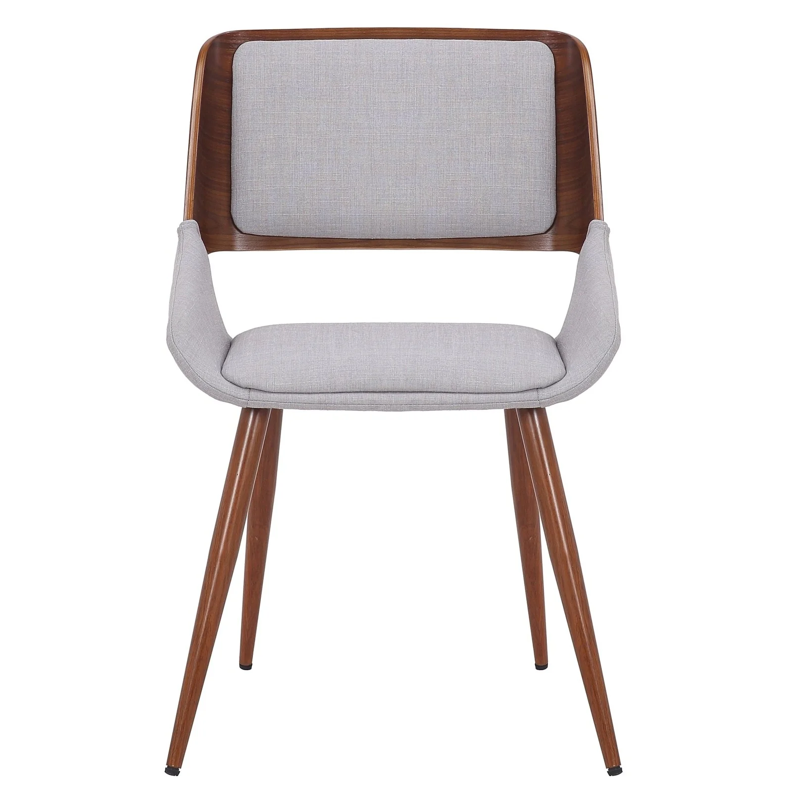 Worldwide Home Furnishings Hudson-Side Chair-Grey Fabric Side Chair, Fabric 202-582GY - Image 5