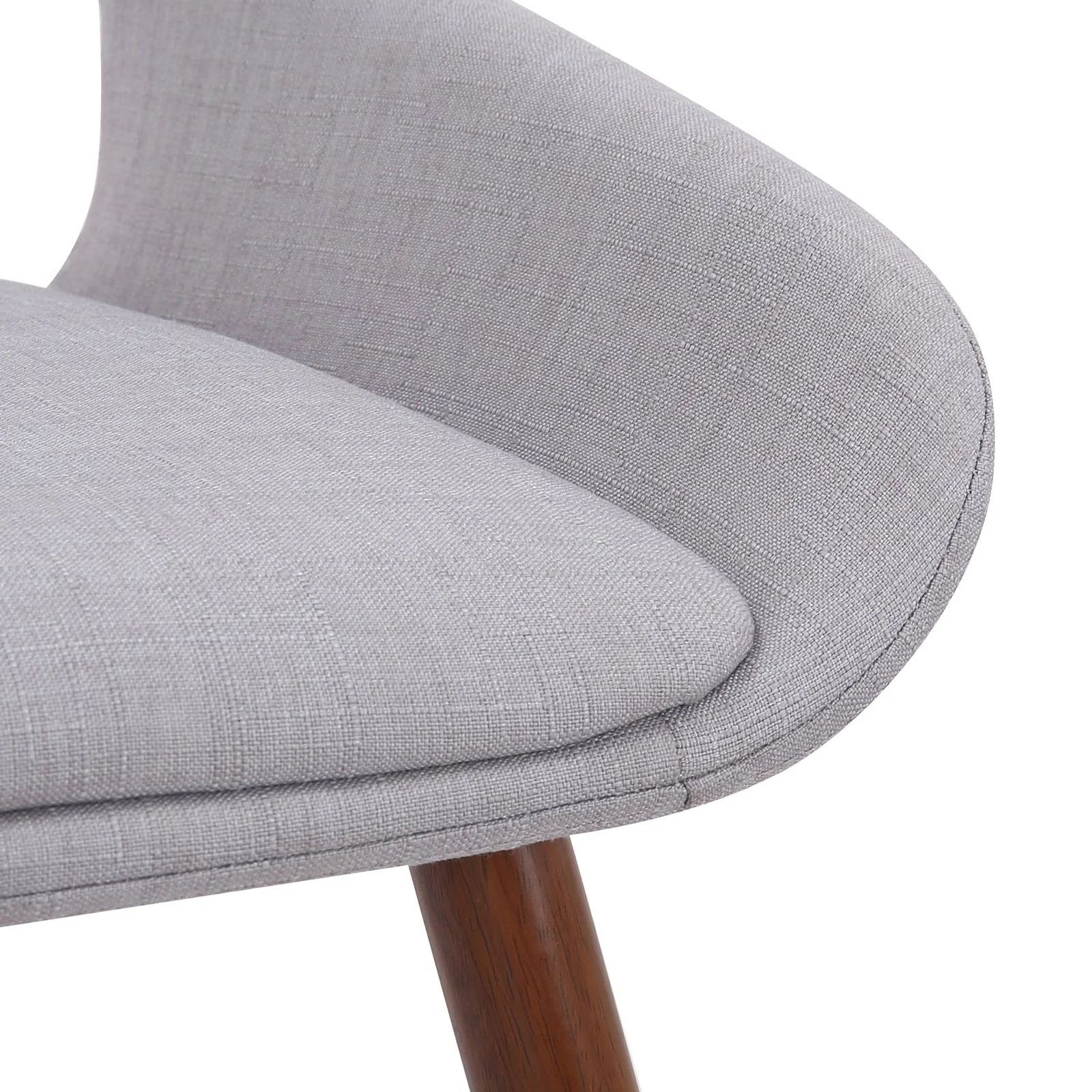 Worldwide Home Furnishings Hudson-Side Chair-Grey Fabric Side Chair, Fabric 202-582GY - Image 6