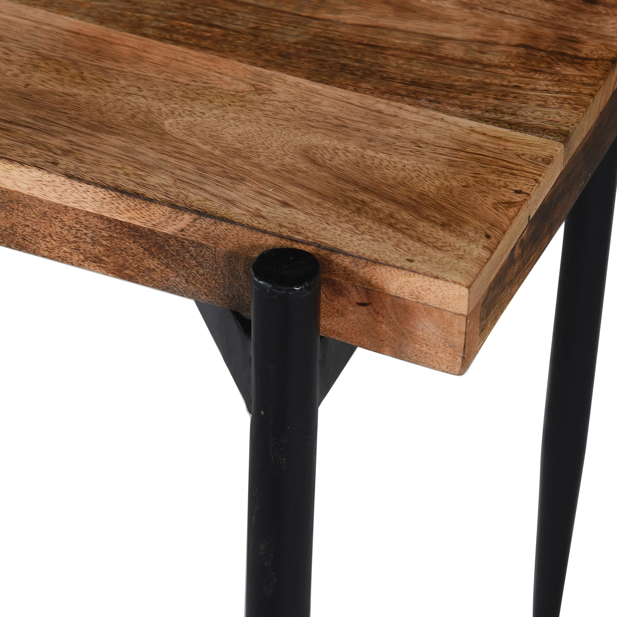 Worldwide Home Furnishings Navid-Desk-Natural Burnt Desk 801-380NAT - Image 6